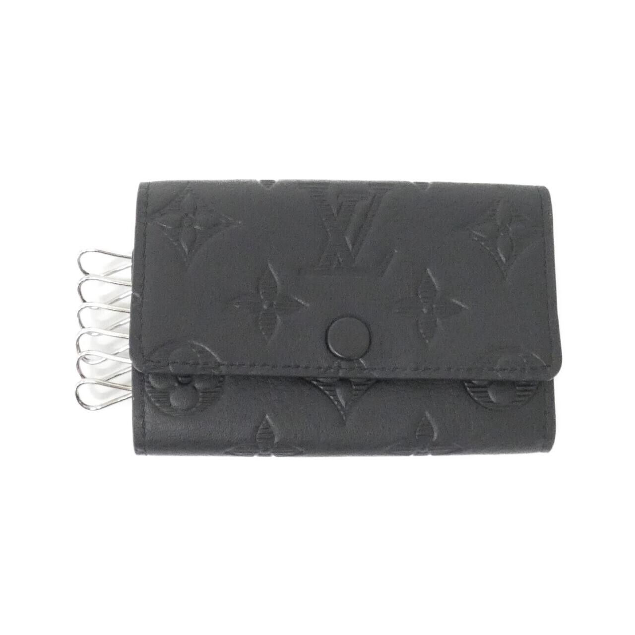 Louis Vuitton Louis Vuitton Louis Vuitton Monogram Shadow Key Case Leather Key case M14825 DUTY FREE for USA Size ONE SIZE - 1 Thumbnail