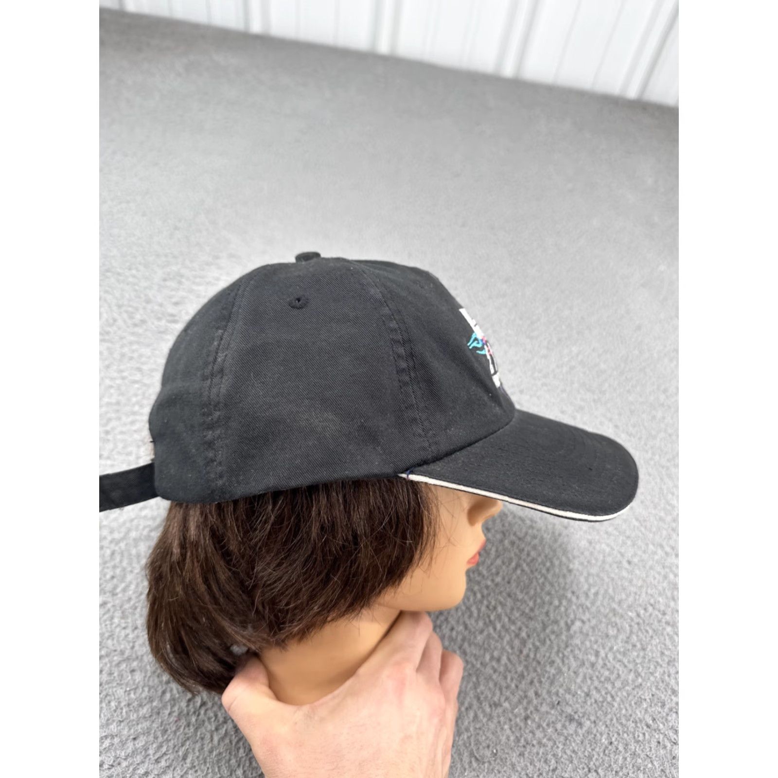 Harley Davidson 2003 Harley-Davidson Hat Cap Milwaukee Wisconsin 100th Anniversary Black Unisex Adult One Size Adjustable Baseball Cap Size ONE SIZE - 3 Thumbnail