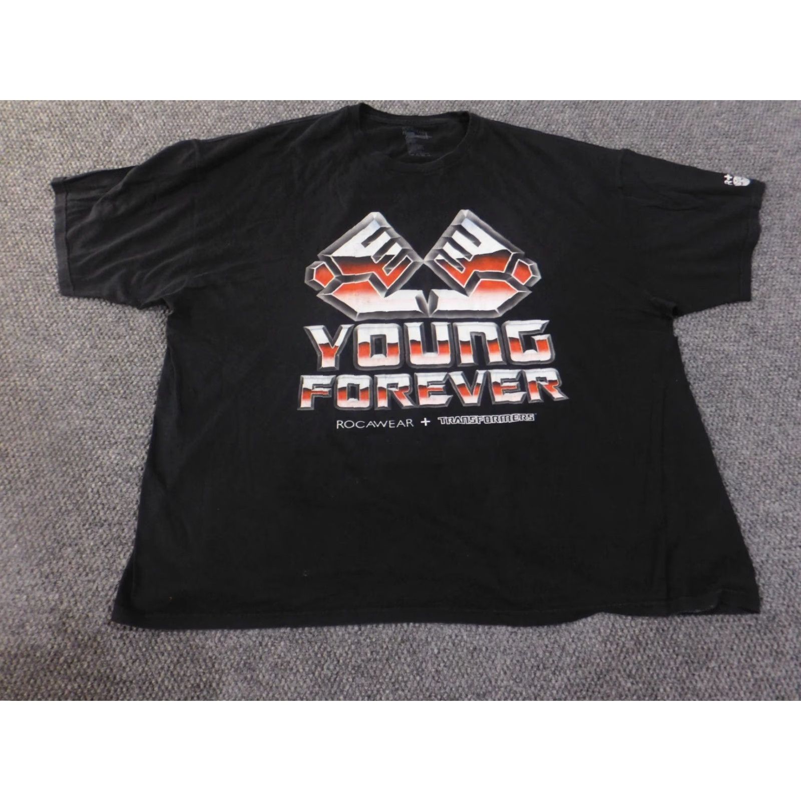 Rocawear Rocawear Shirt 3XL black vintage transformers mens Y2K graphic hiphop retro Size US XXL / EU 58 / 5 - 3 Thumbnail
