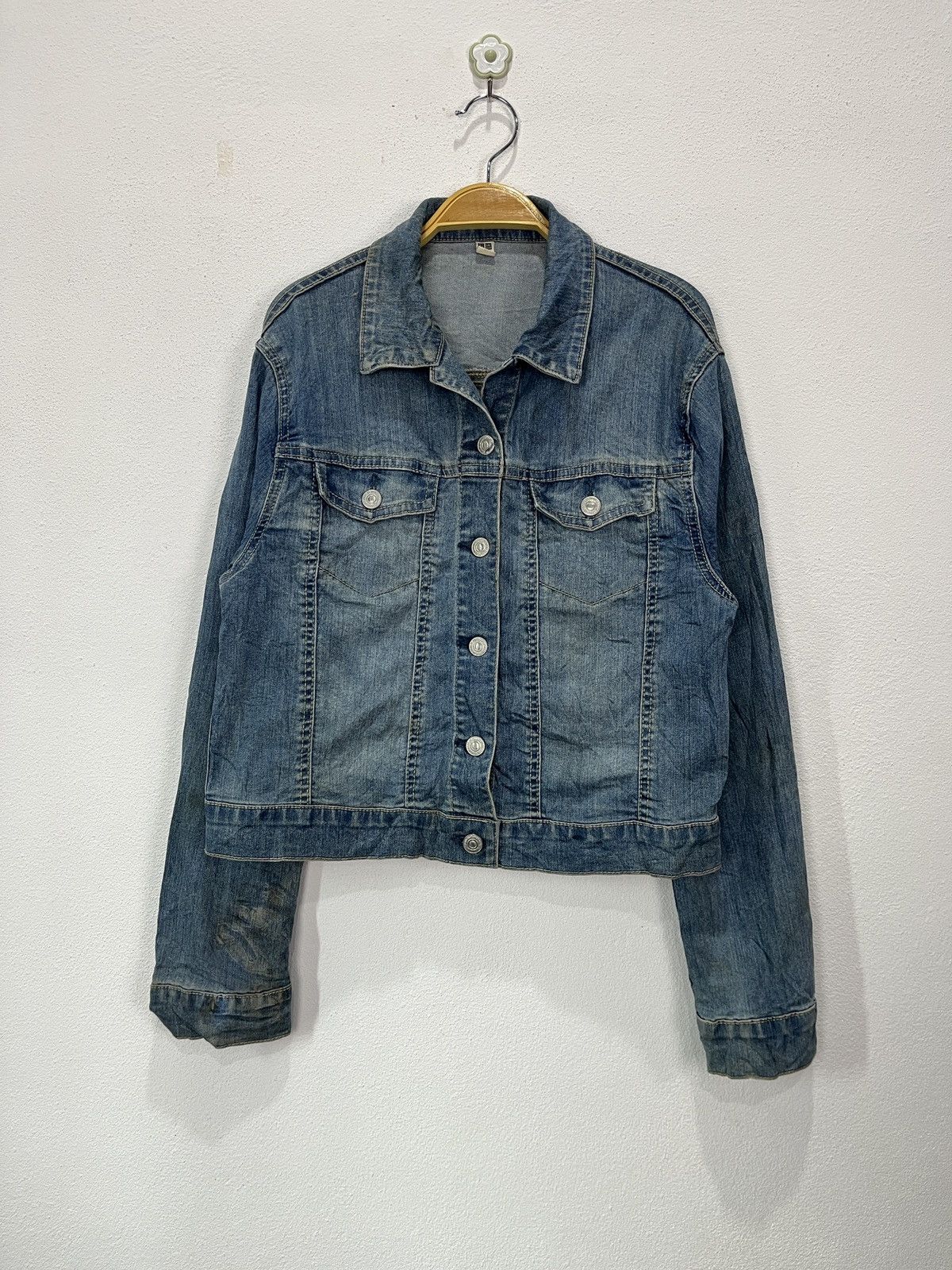 Uniqlo Uniqlo UJ Denim Trucker Jacket Size S / US 4 / IT 40 - 1 Thumbnail