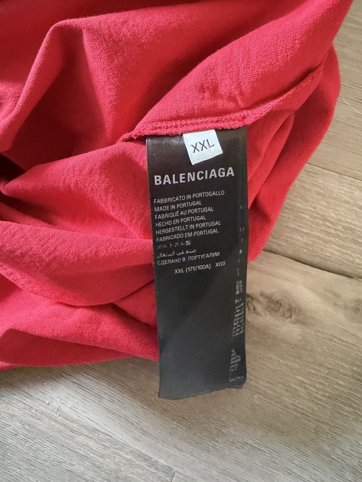 Balenciaga Balenciaga Unisex XXL TShirt Size US XL / EU 56 / 4 - 5 Thumbnail