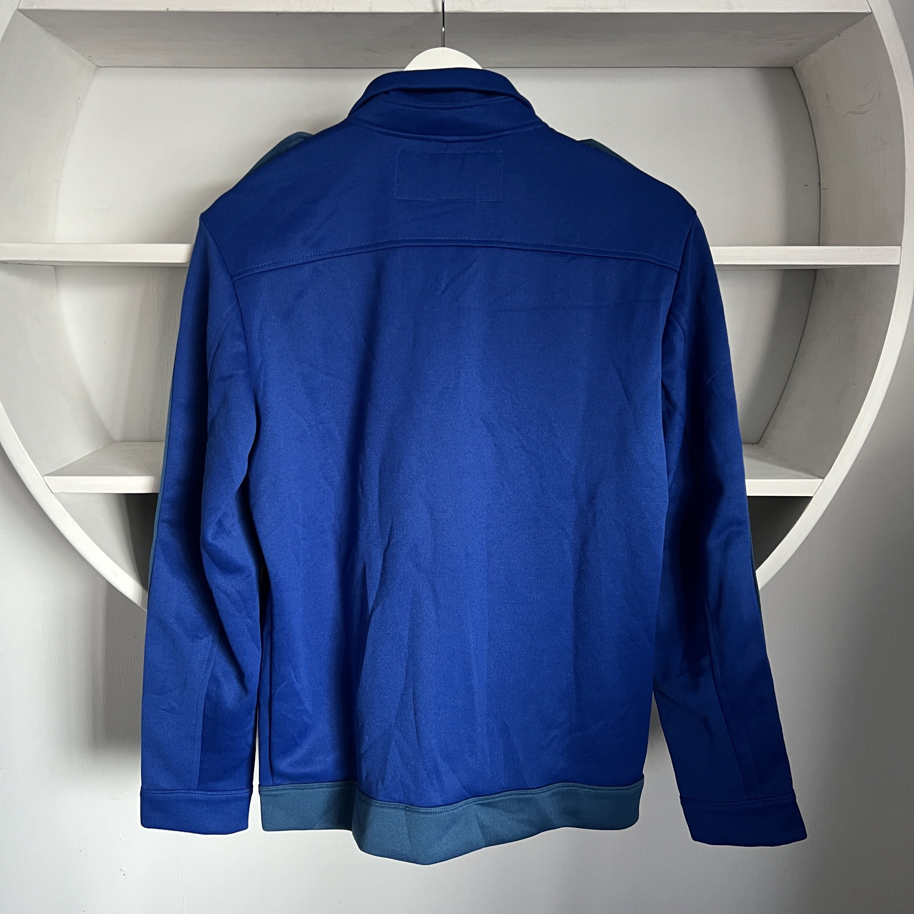 Diesel Men's DIESEL Blue Track Military Jacket Size M Size US M / EU 48-50 / 2 - 2 Thumbnail