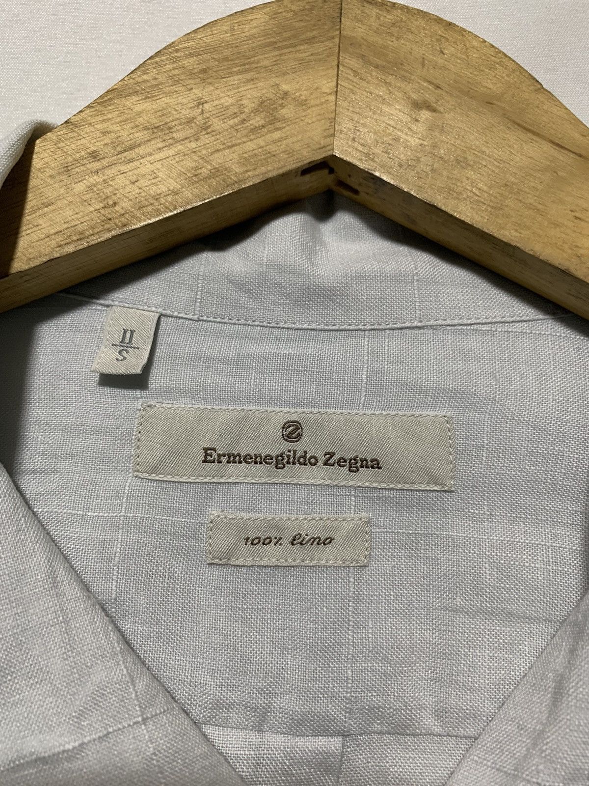 Ermenegildo Zegna Ermenegildo Zegna Linen button up shirt Size US M / EU 48-50 / 2 - 10 Thumbnail