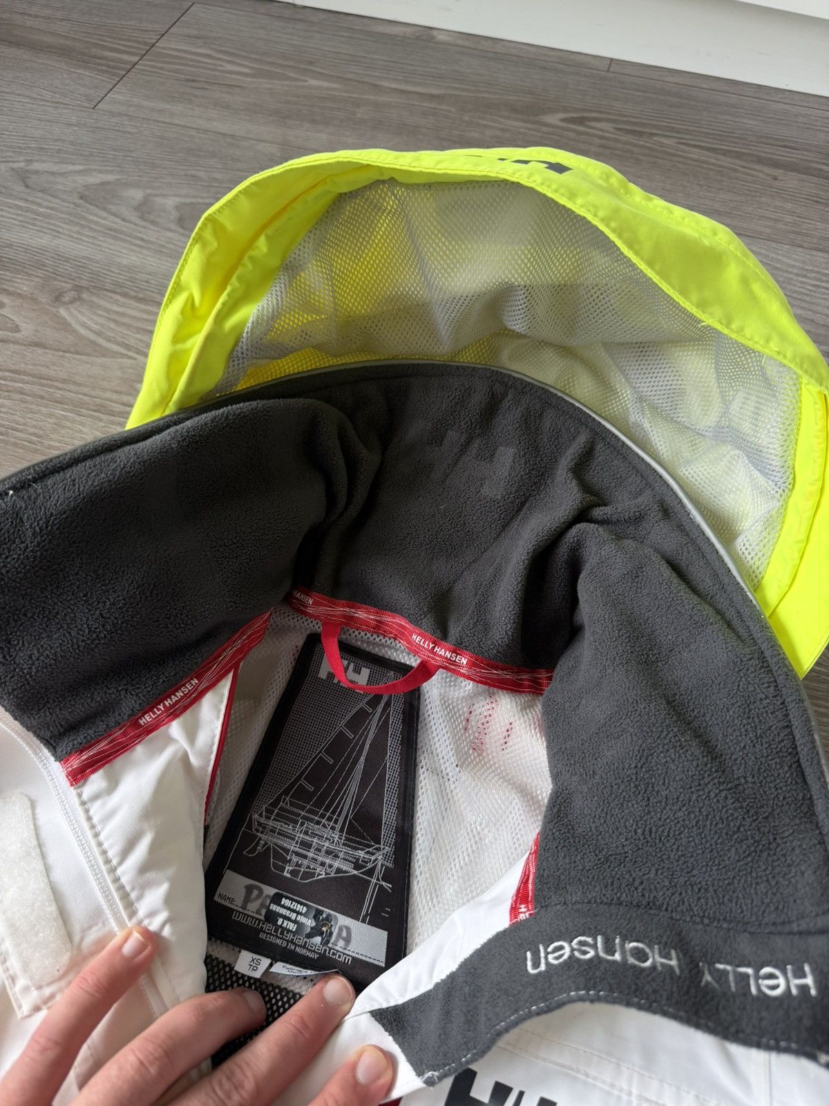 Helly Hansen ‼️Pro Helly Hansen Waterproof Kill Cord ,Cuffs Tech Jacket‼️ Size US XS / EU 42 / 0 - 14 Thumbnail