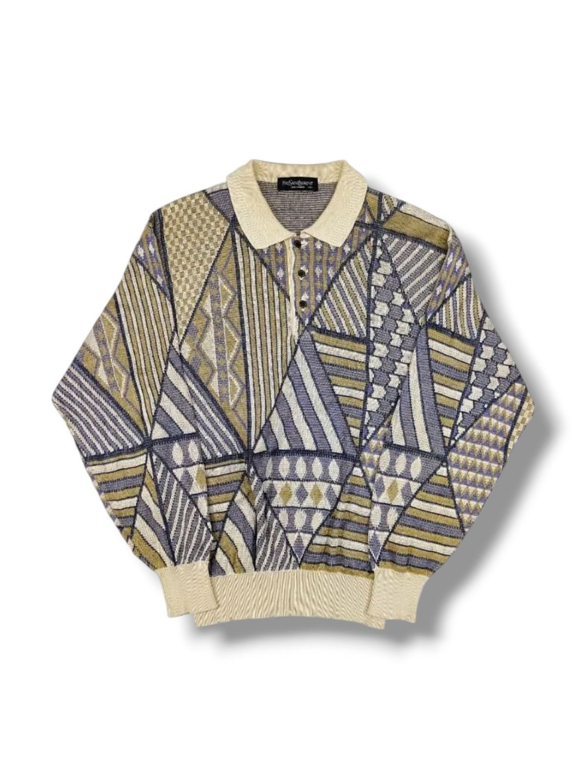 Yves Saint Laurent Yves Saint Laurent YSL Sweatshirt Size US M / EU 48-50 / 2 - 1 Thumbnail