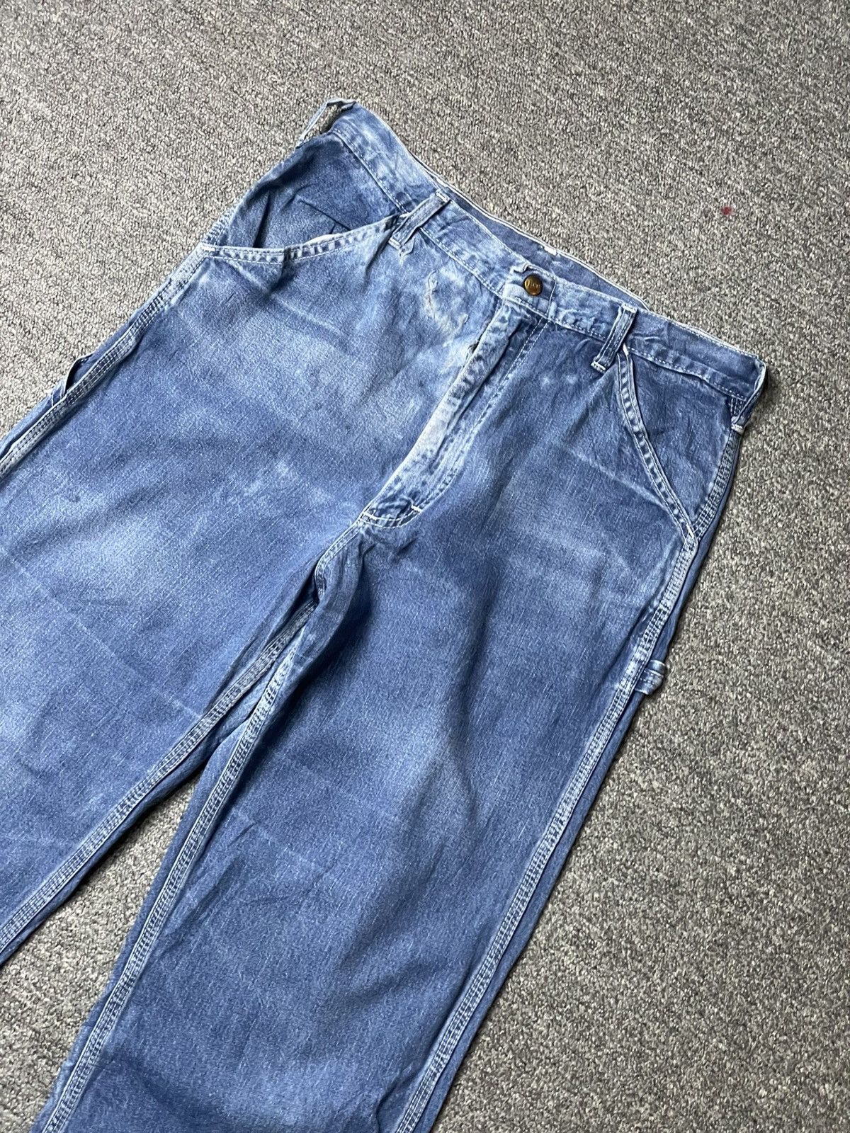 Lee × Vintage Vintage LEE Straight Cut Jeans Pants (92) Size US 30 / EU 46 - 4 Thumbnail
