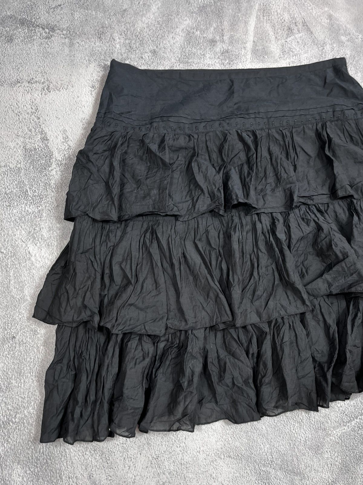 Other Vintage Y2K lush opium midi skirt punk avant garde UK18 Size 36" / US 14 / IT 50 - 3 Thumbnail