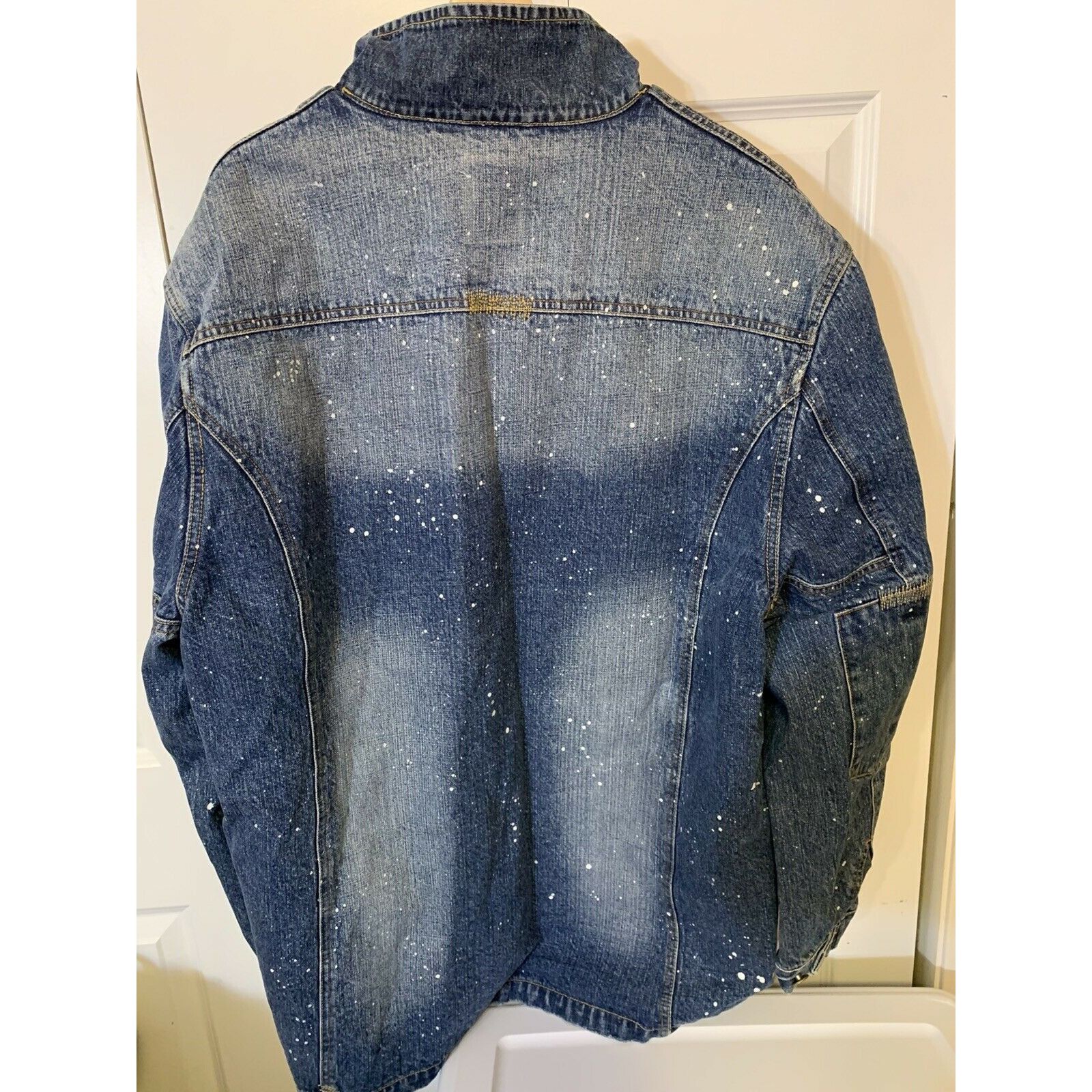 Vintage Pepe Jeans UK London Men’s Sz 3XL Blue Jacket Denim