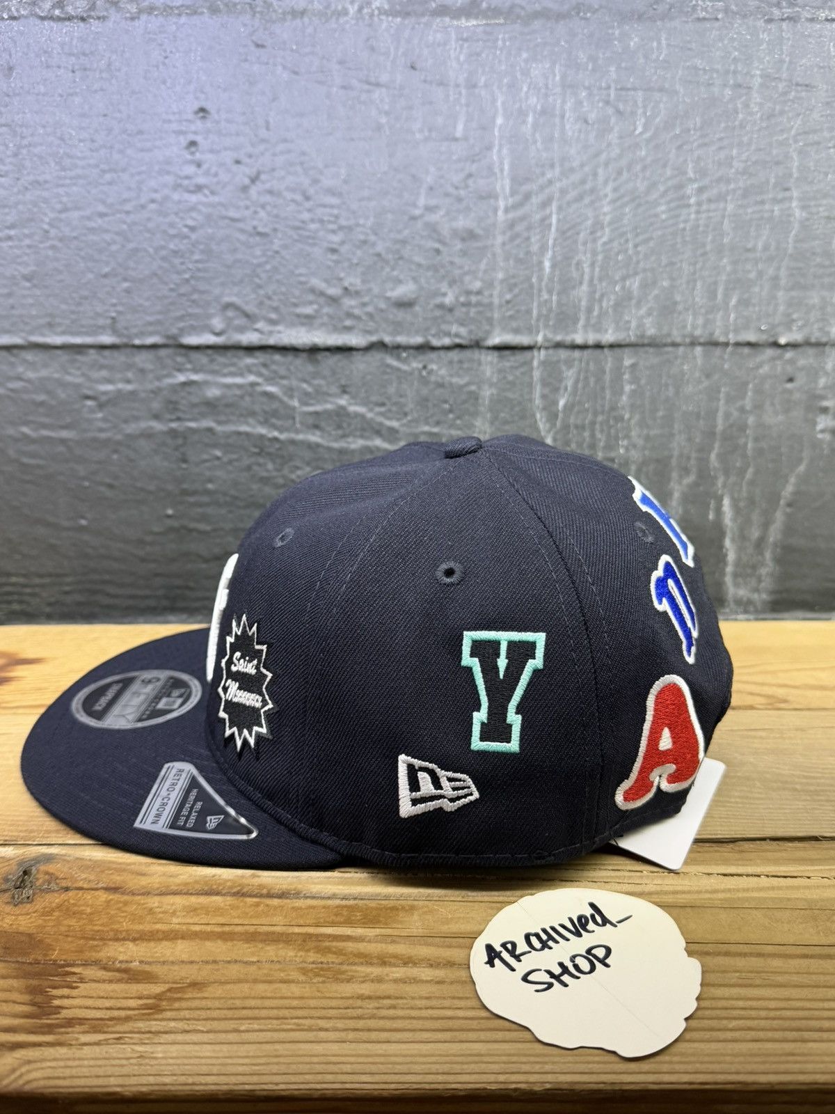 Saint Michael SAINT MICHELS X NEW ERA NY YANKEES SNAPBACK Size ONE SIZE - 3 Thumbnail