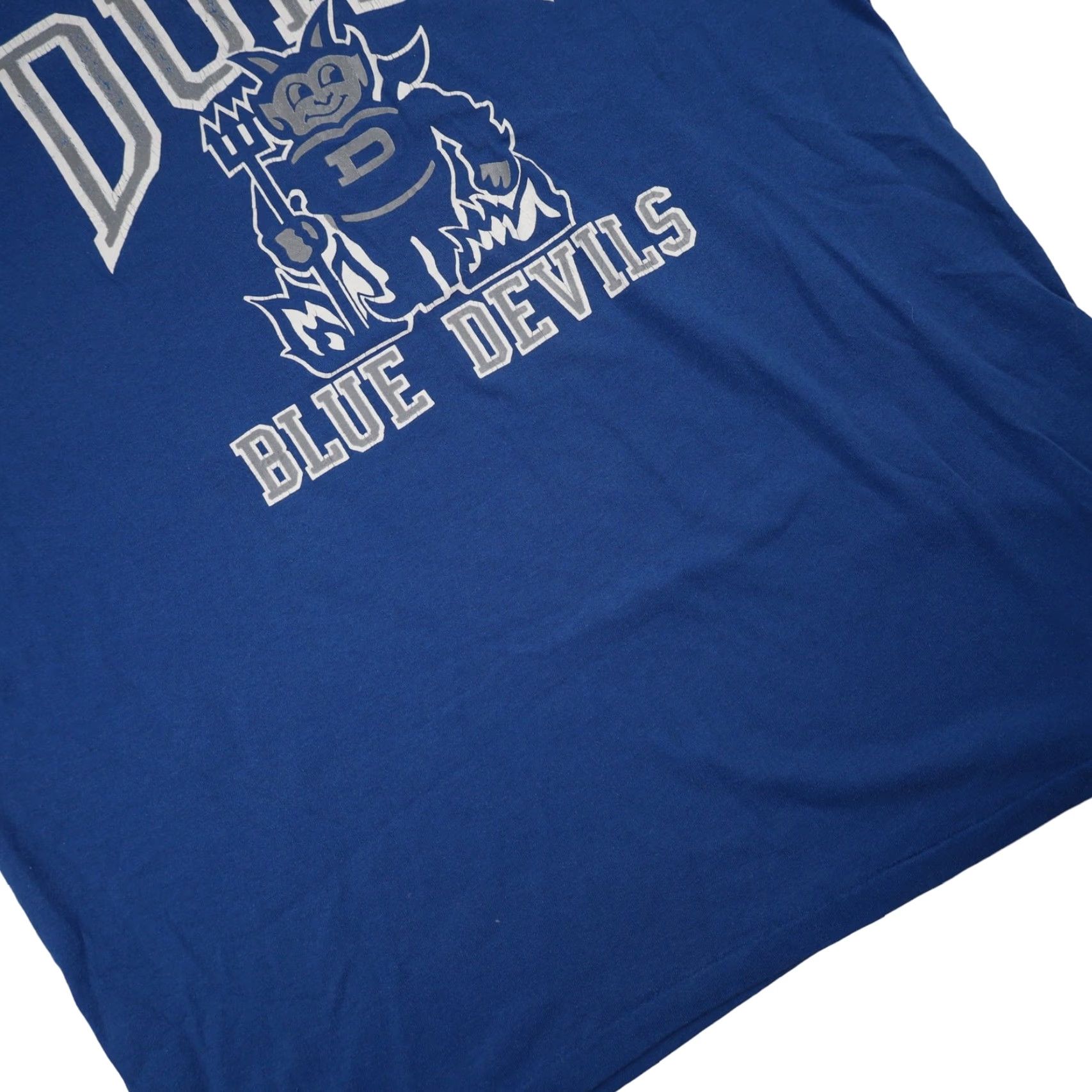 Vintage VINTAGE Duke College Blue Devils Mens XL Graphic T Shirt Blue Size US XL / EU 56 / 4 - 3 Thumbnail