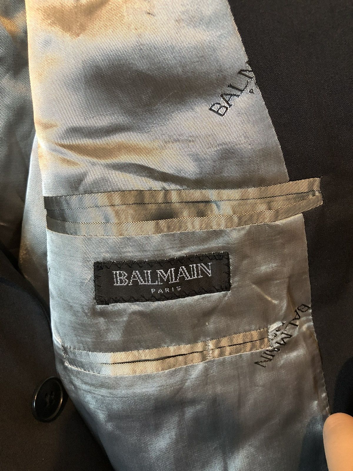 Balmain Blazer Balmain Paris elegant Size US XL / EU 56 / 4 - 5 Thumbnail