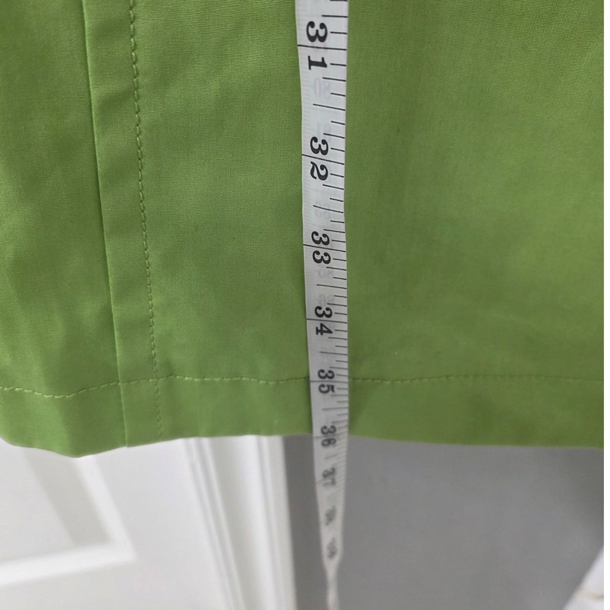 Old Navy Old Navy Lime Green Belted Button Up Trench Coat - Medium Size M / US 6-8 / IT 42-44 - 5 Thumbnail