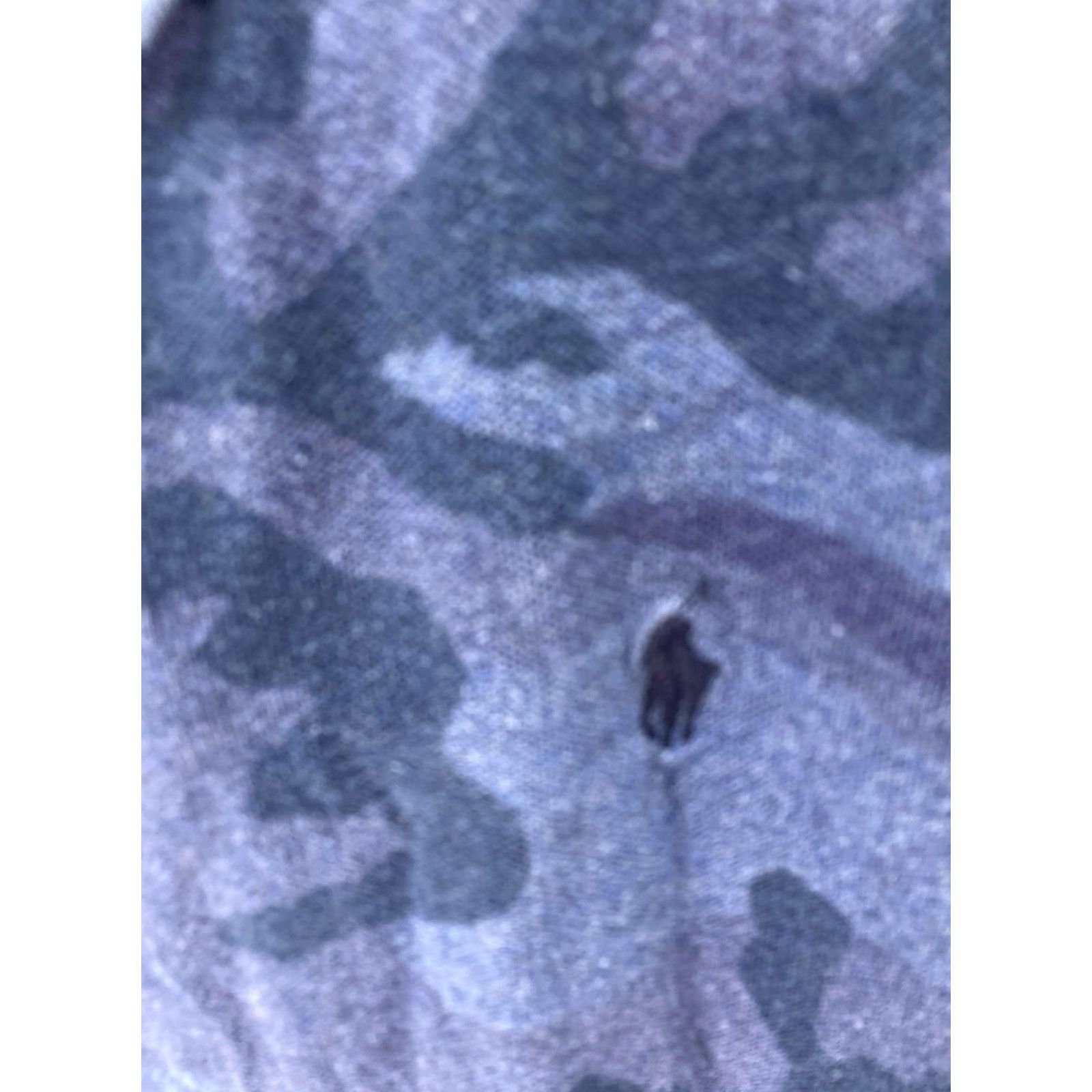 Ralph Lauren Ralph Lauren Polo Shirt Men L Blue Camouflage Short Sleeve Pullover Size US L / EU 52-54 / 3 - 4 Thumbnail
