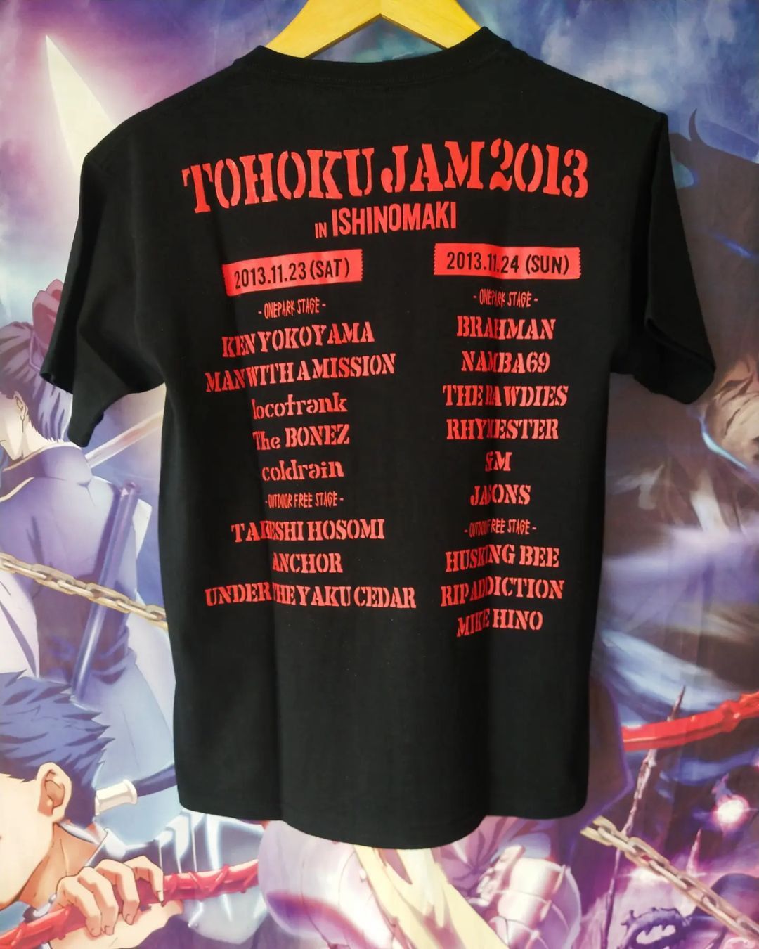 Band Tees × Gildan × Japanese Brand Tohoku Jam 2013 Festival Tees Size US S / EU 44-46 / 1 - 3 Thumbnail