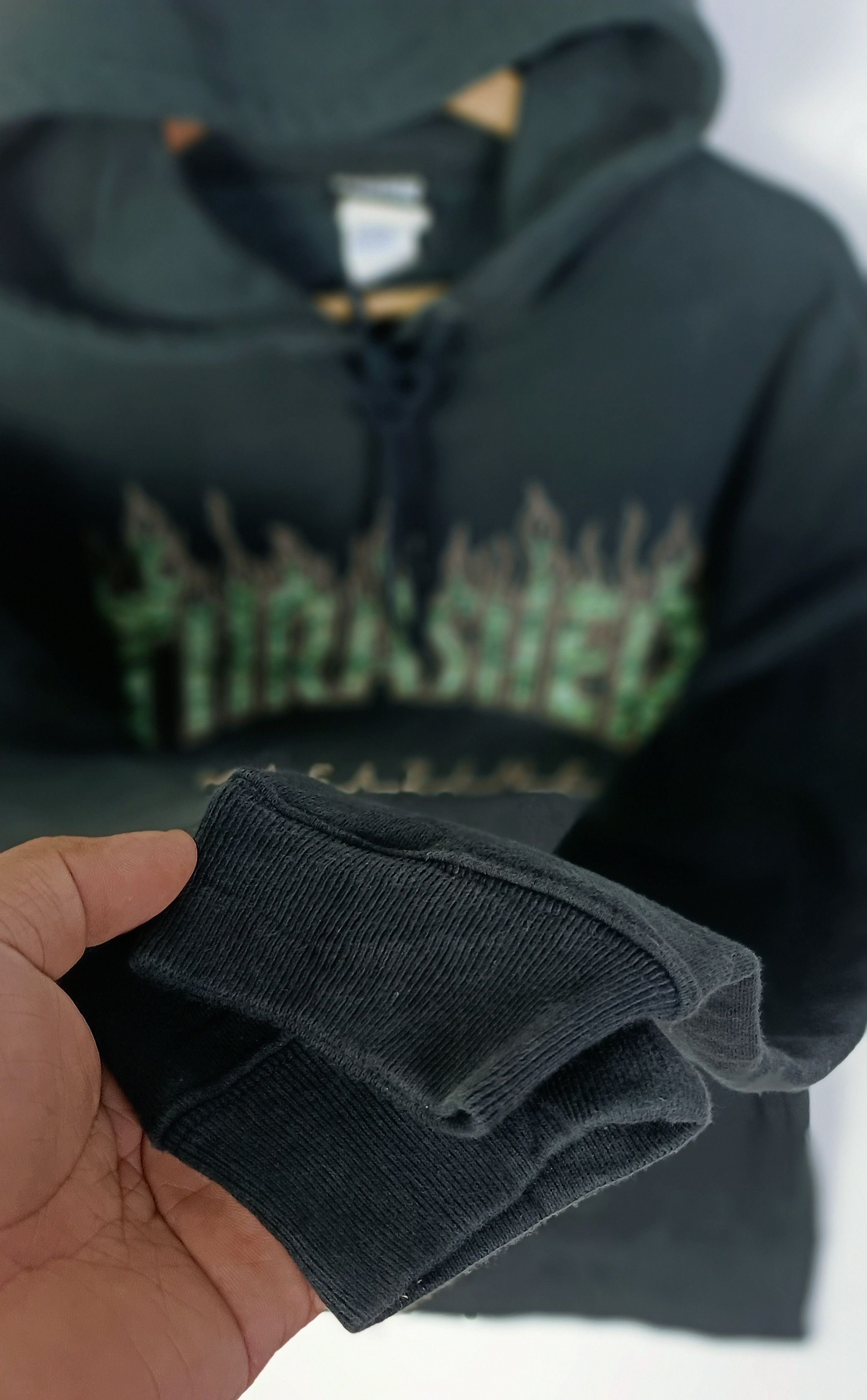Japanese Brand × Thrasher Thrasher Magazine "FIRE🔥" Big Logo Hoodie Size US M / EU 48-50 / 2 - 5 Thumbnail