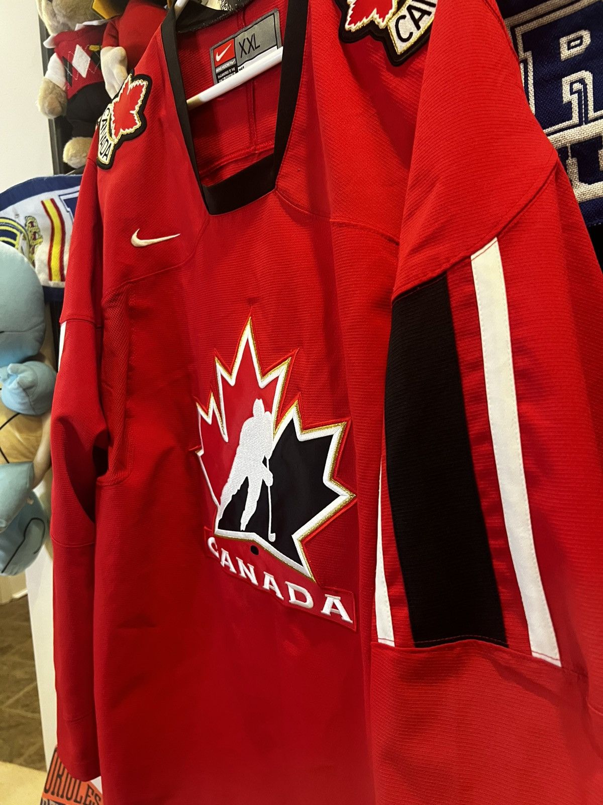 Nike × Vintage Vintage Nike 2007 Team Canada World Cup Hockey Jersey Size US XXL / EU 58 / 5 - 5 Thumbnail