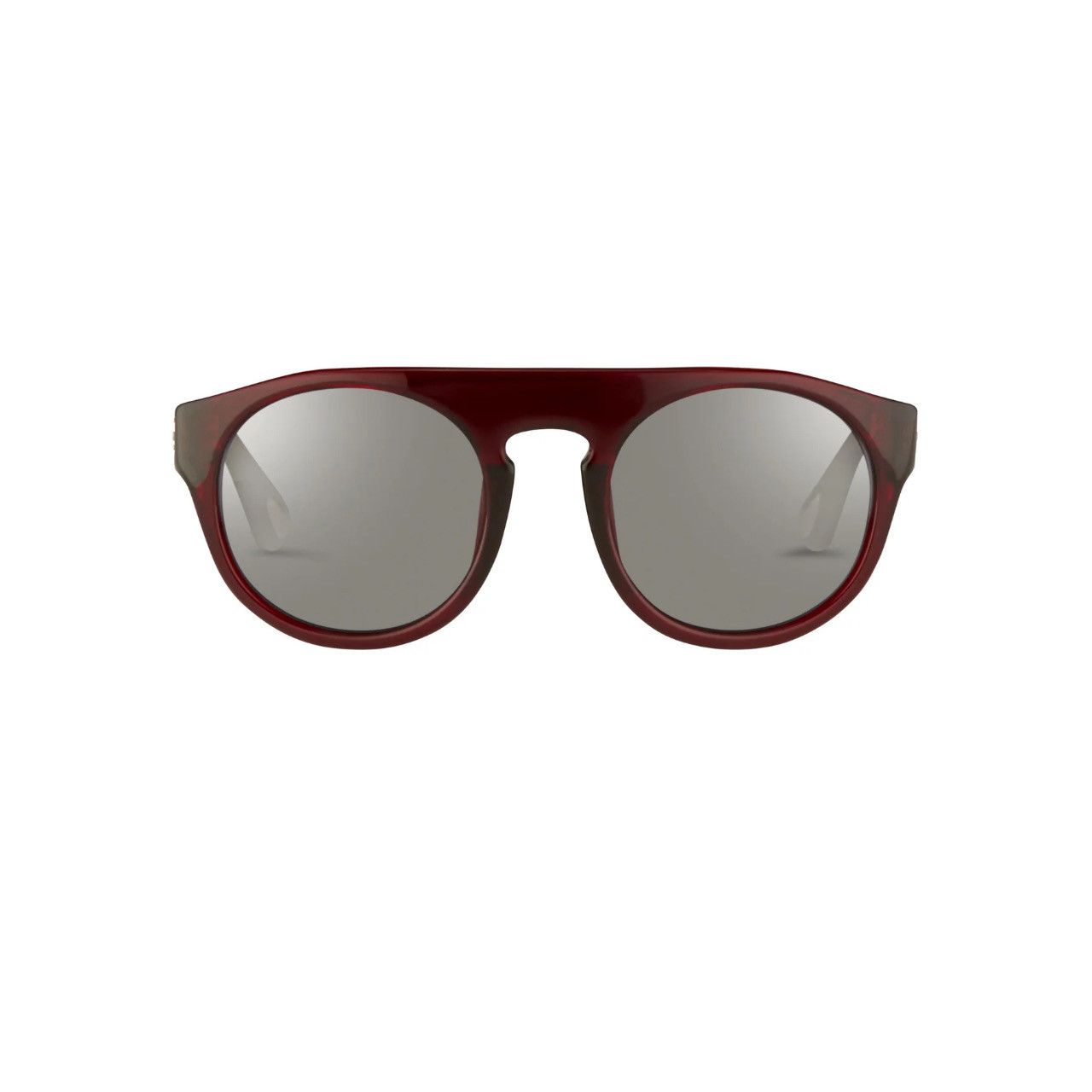 Ann Demeulemeester Ann Demeulemeester Sunglasses Round Bordeaux Red and Blue Size ONE SIZE - 3 Thumbnail