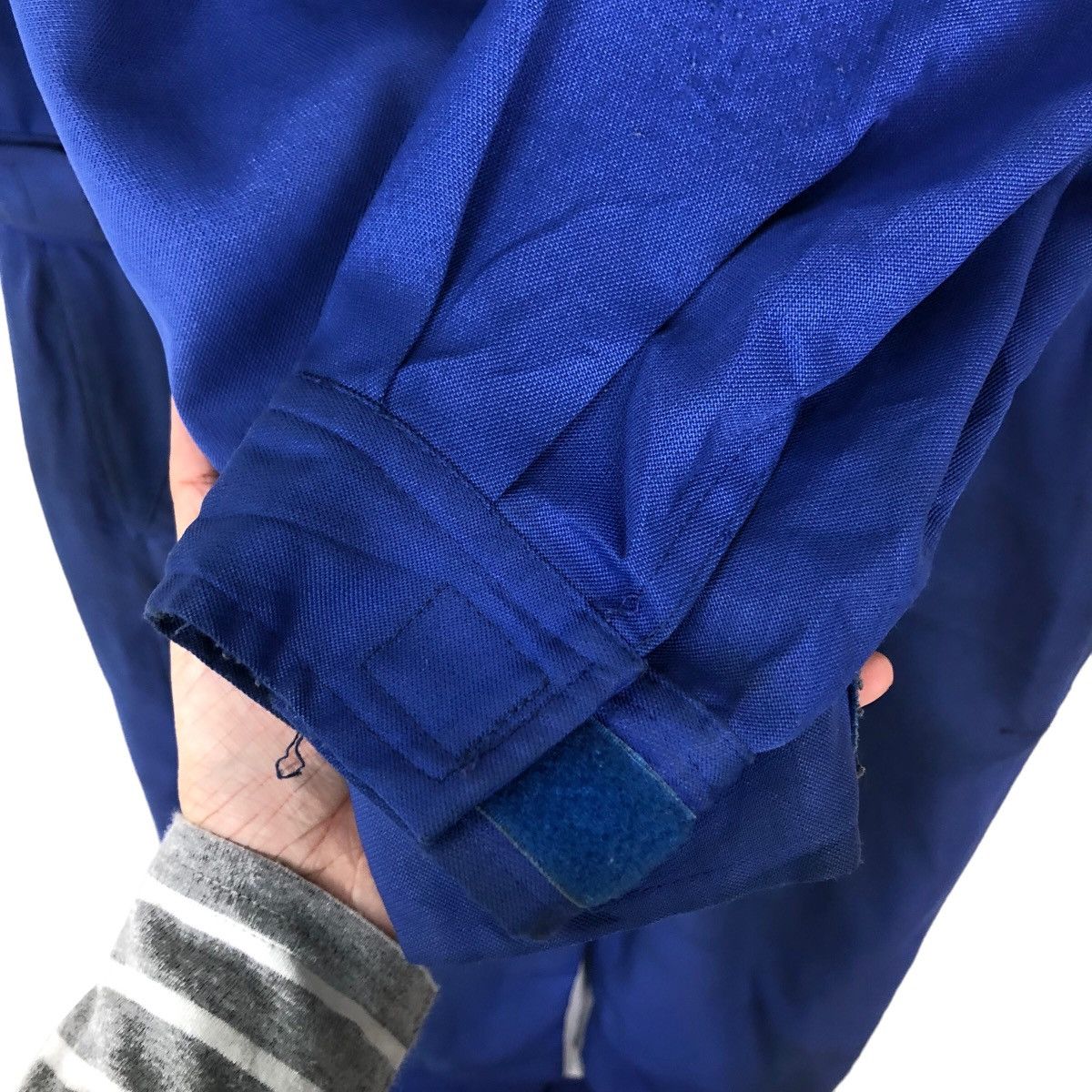 Japanese Brand 🔥90’s VINTAGE COVERALL WORK RACING WEAR COSMO OIL BIG LOGO Size US 42 / EU 58 - 9 Thumbnail