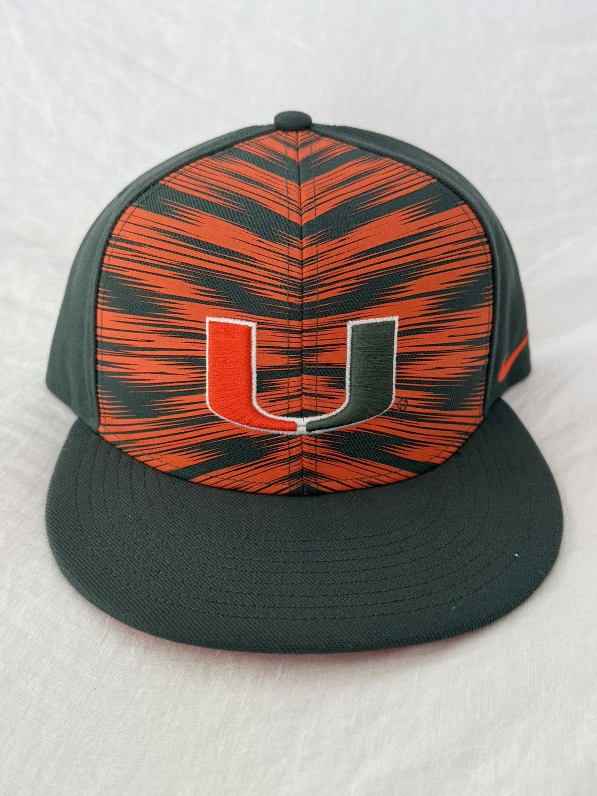 Nike Nike Miami Canes Hat (UMIAMI) Size ONE SIZE - 1 Thumbnail