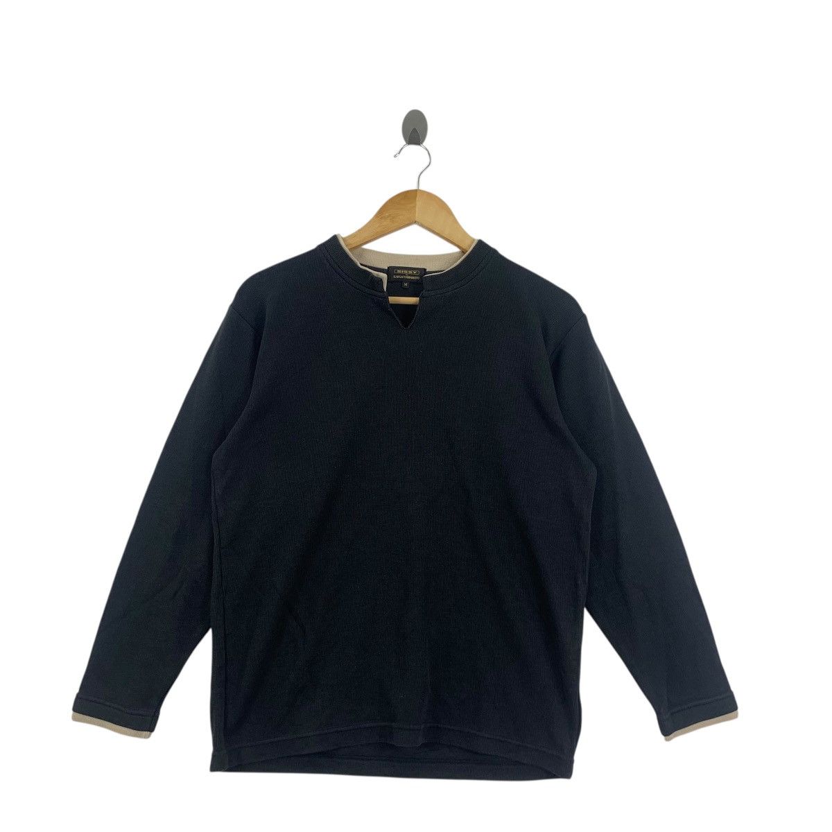 Kansai Yamamoto Vintage KANSAI YAMAMOTO SISSY Collection Waffle Tee Shirt Size US M / EU 48-50 / 2 - 3 Thumbnail