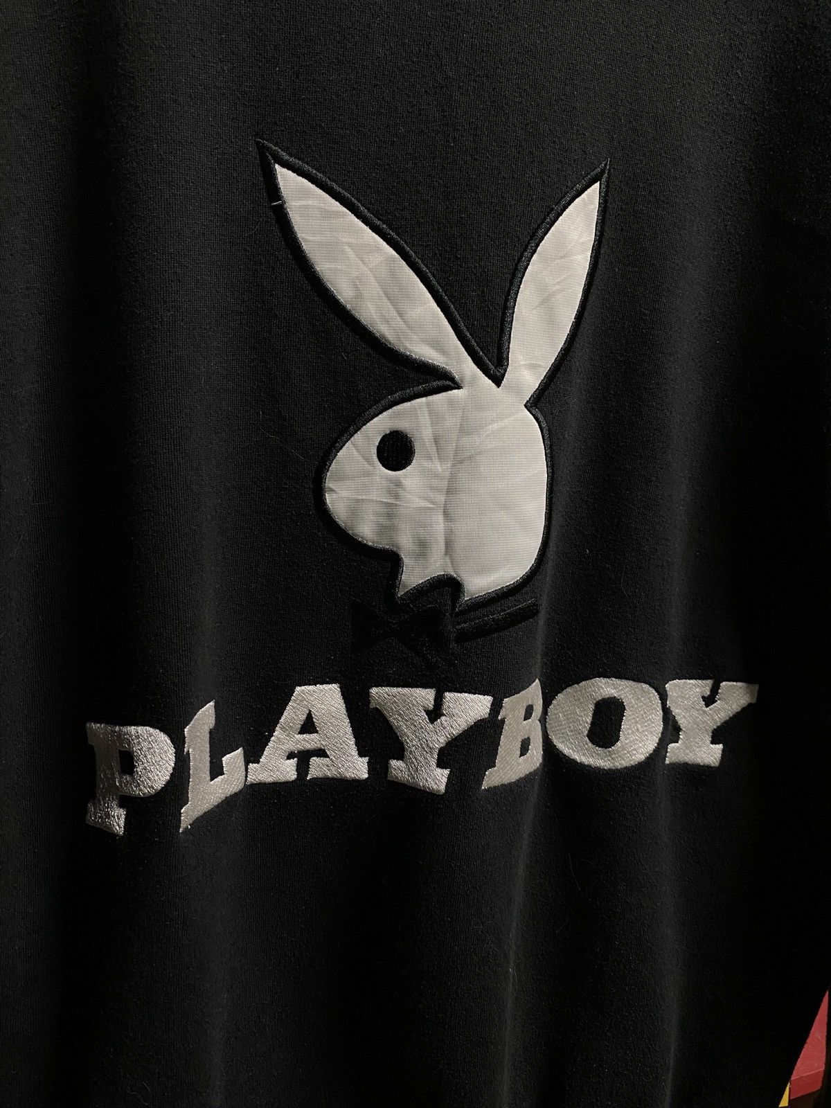 Playboy × Vintage Vintage Playboy Y2K Men’s Black Crewneck Large Size US L / EU 52-54 / 3 - 4 Thumbnail