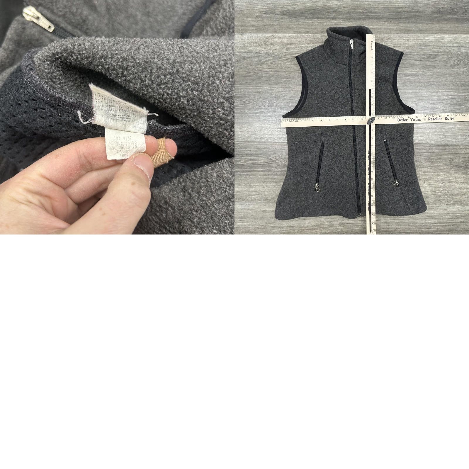 Patagonia VINTAGE Patagonia Synchilla Vest Womens Small Gray Fleece Full Zip Canada 90s Size S / US 4 / IT 40 - 8 Thumbnail
