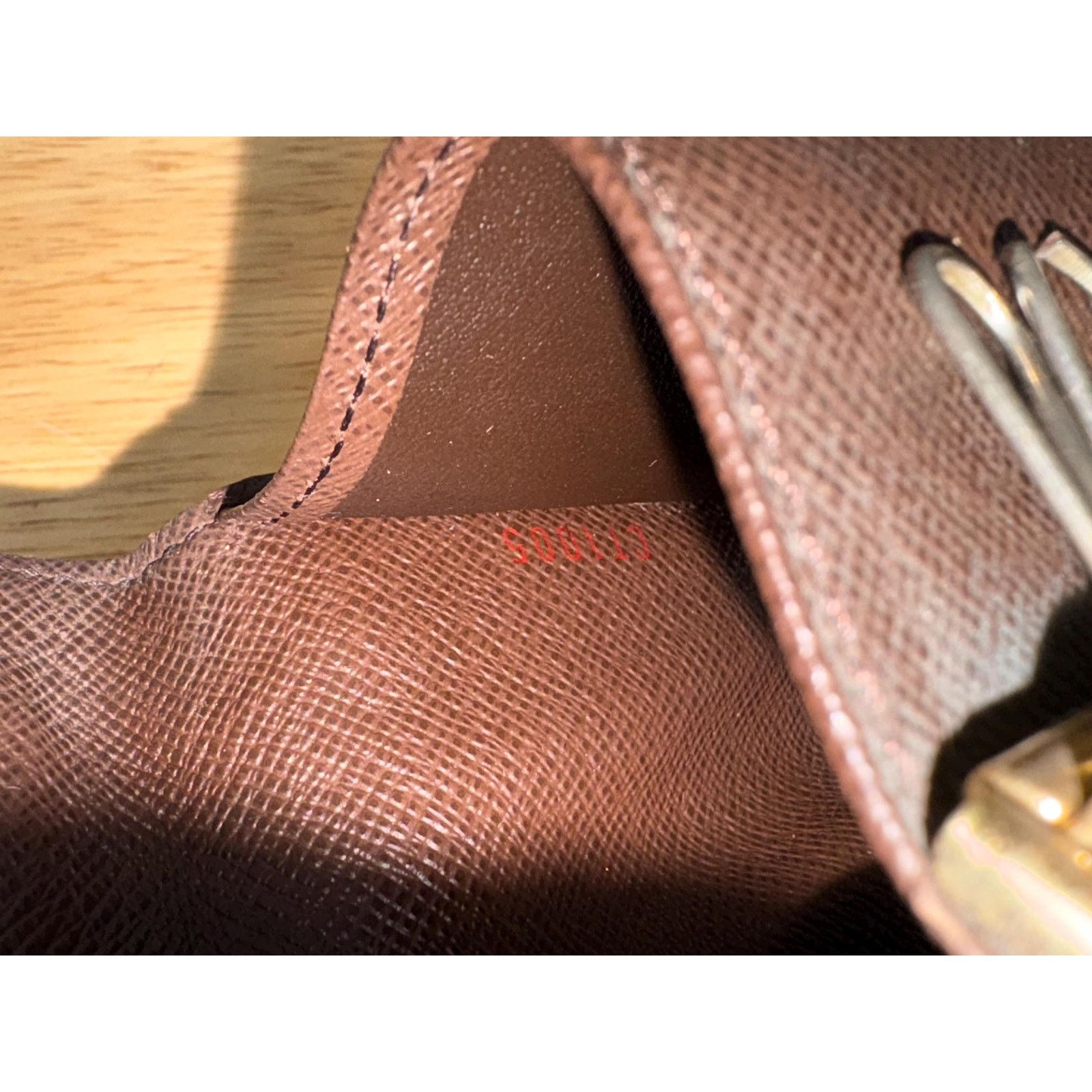 Louis Vuitton Authentic Louis Vuitton Damier Ebene 6 Key Case Size ONE SIZE - 7 Thumbnail