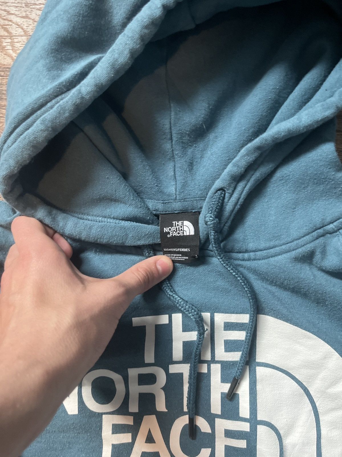 The North Face × Vintage Blue North Face Hoodie Size US L / EU 52-54 / 3 - 2 Thumbnail
