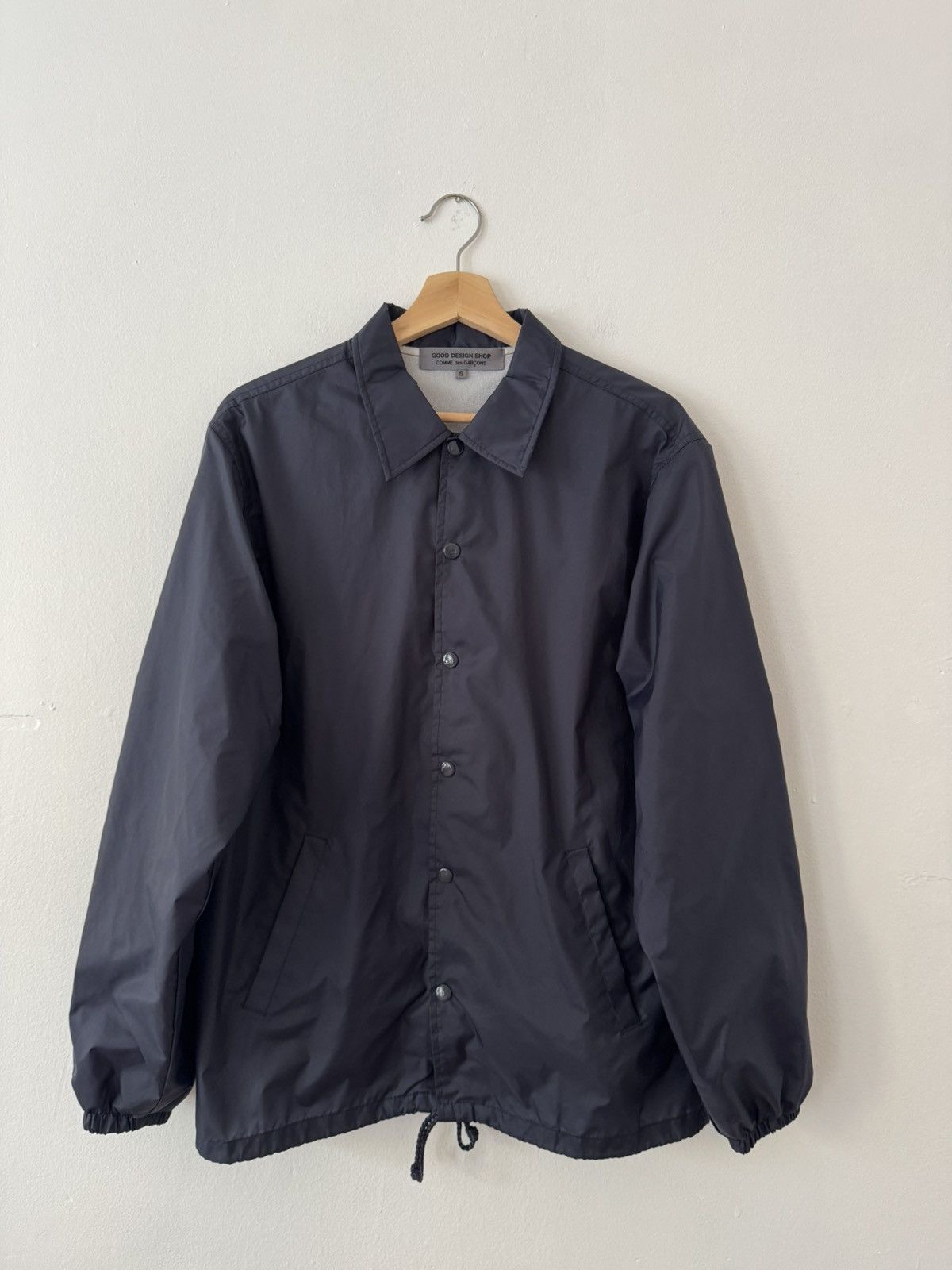 Comme des Garcons Comme Des Garcons navy windbreaker jacket Size US S / EU 44-46 / 1 - 3 Thumbnail