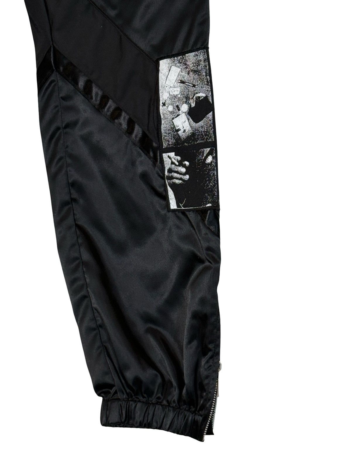 Enfants Riches Deprimes ERD Black Patch Nylon Track Pants Size US 30 / EU 46 - 5 Thumbnail