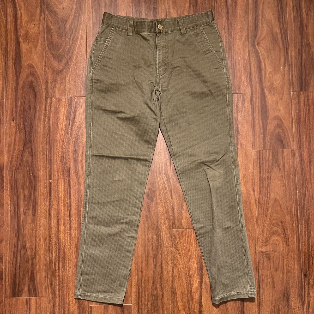 Versace Versace Jeans Couture designer Brown Khaki Chino Pants 28 Size US 28 / EU 44 - 2 Thumbnail