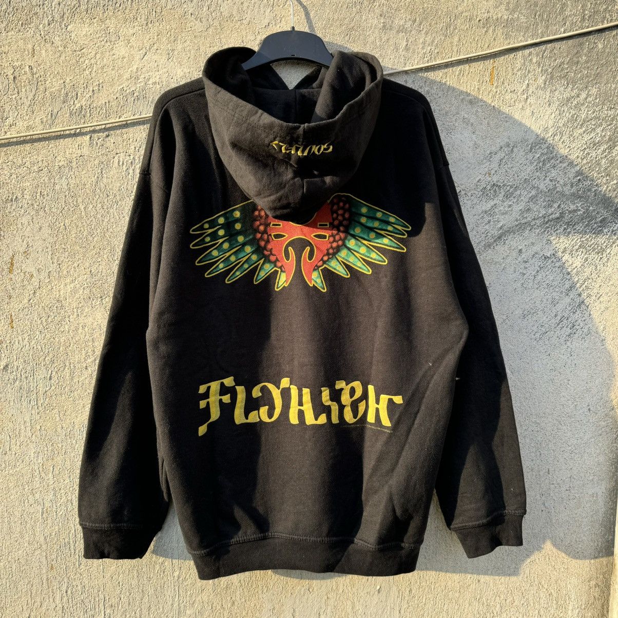 Band Tees × Vintage 2000 Vintage Soulfly Flyhigh Trash Metal Band Hoodie RARE Size US L / EU 52-54 / 3 - 4 Thumbnail