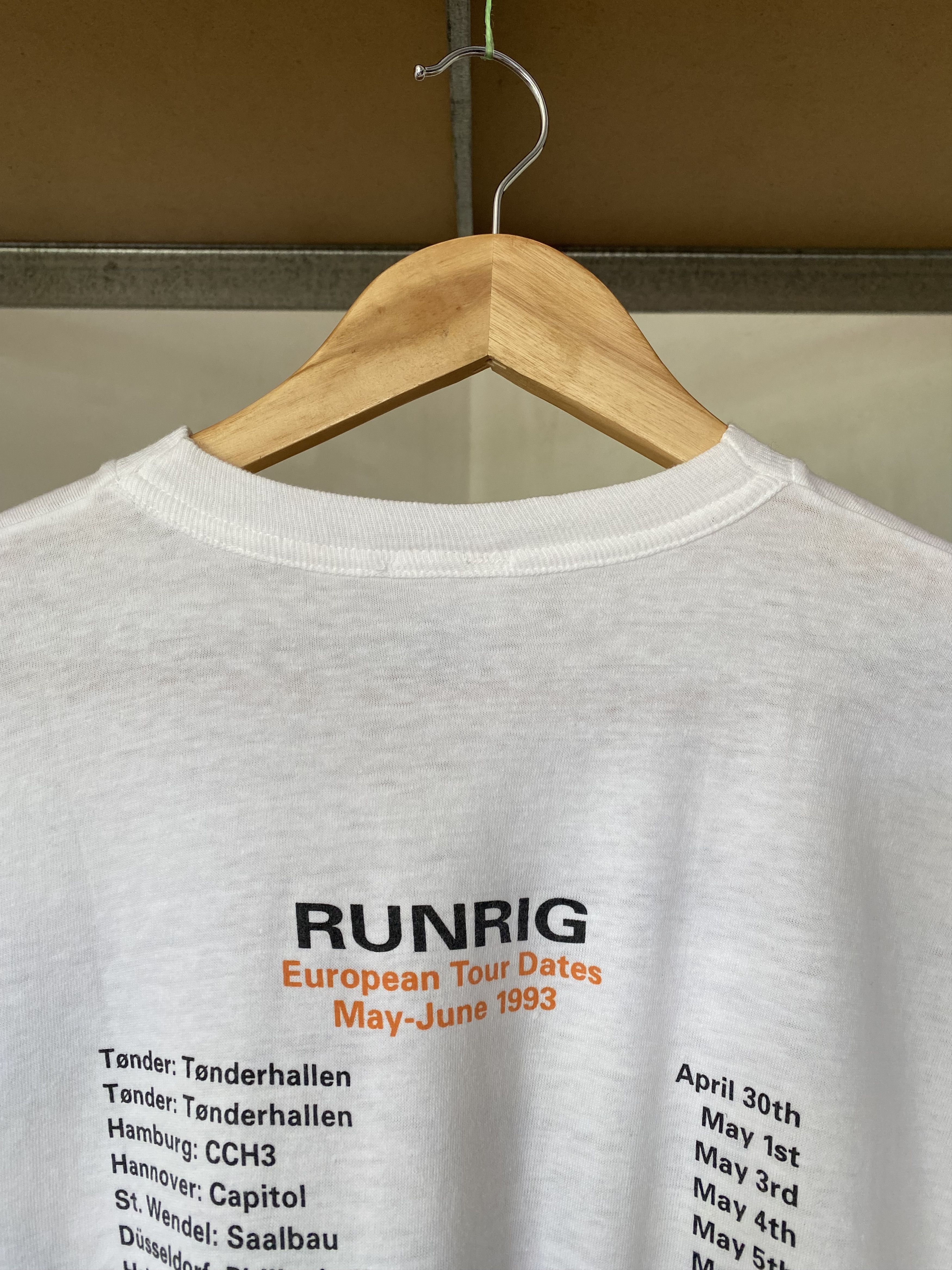 Band Tees Runrig Vintage 1993 Amazing Things Rock Band Tour Tee Size US XL / EU 56 / 4 - 11 Thumbnail