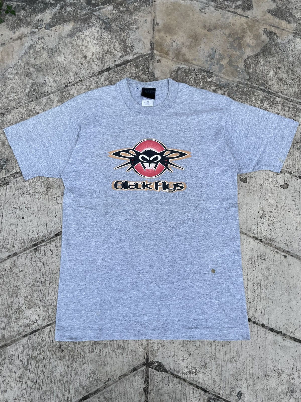 Vintage Vintage Black Flys tee Size US L / EU 52-54 / 3 - 2 Thumbnail