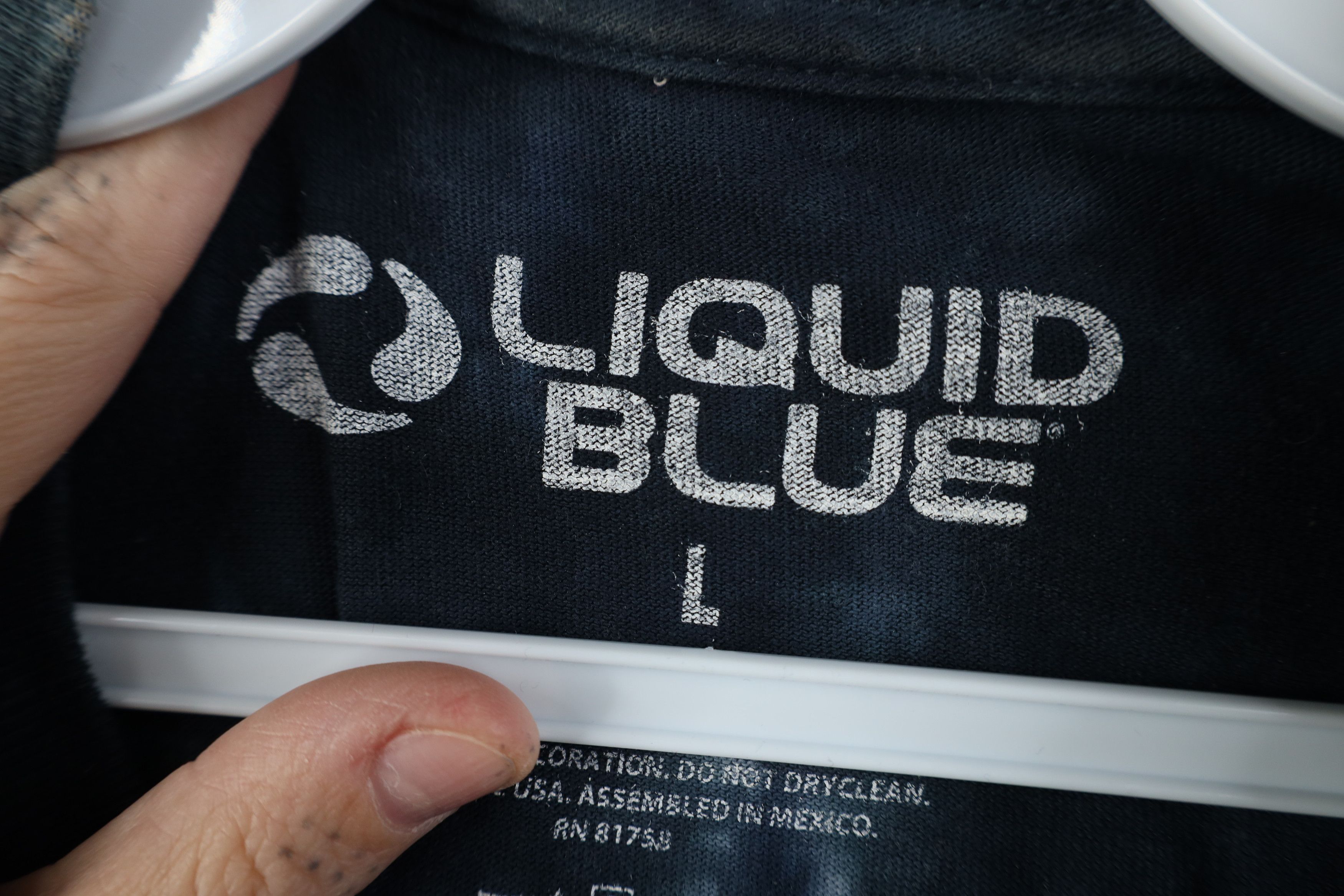 Liquid Blue Y2K Liquid Blue Wash Jimi Hendrix Band T-Shirt Moon Flower Size US L / EU 52-54 / 3 - 11 Thumbnail