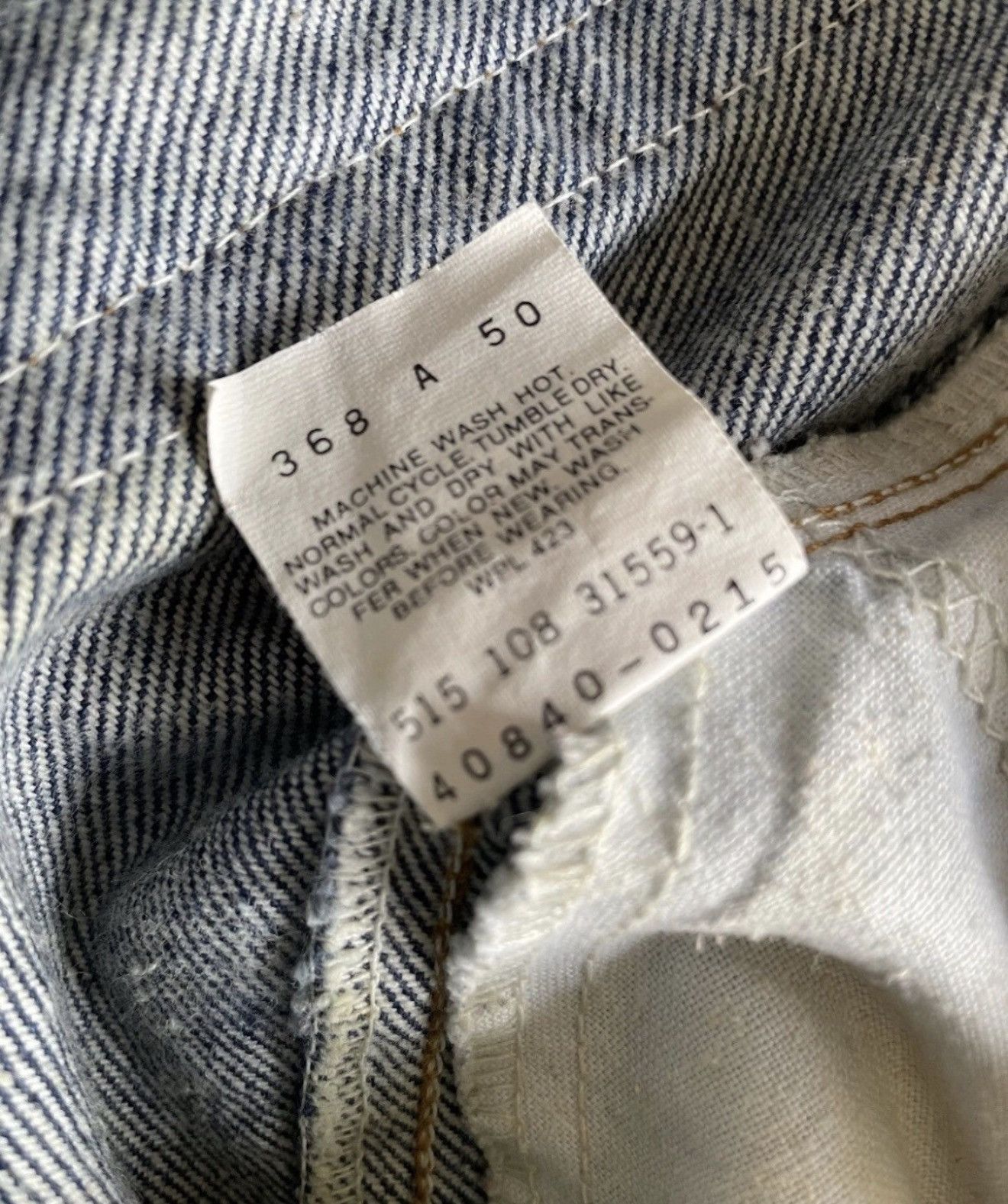 Levi's Vintage 80s 540 Levis Leather Tab Jeans Sz 36x34 Made In USA Size US 35 - 4 Thumbnail
