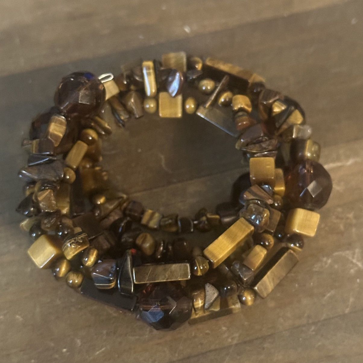 Other Tigers eye chip multiple wrap bracelet Size ONE SIZE - 2 Thumbnail