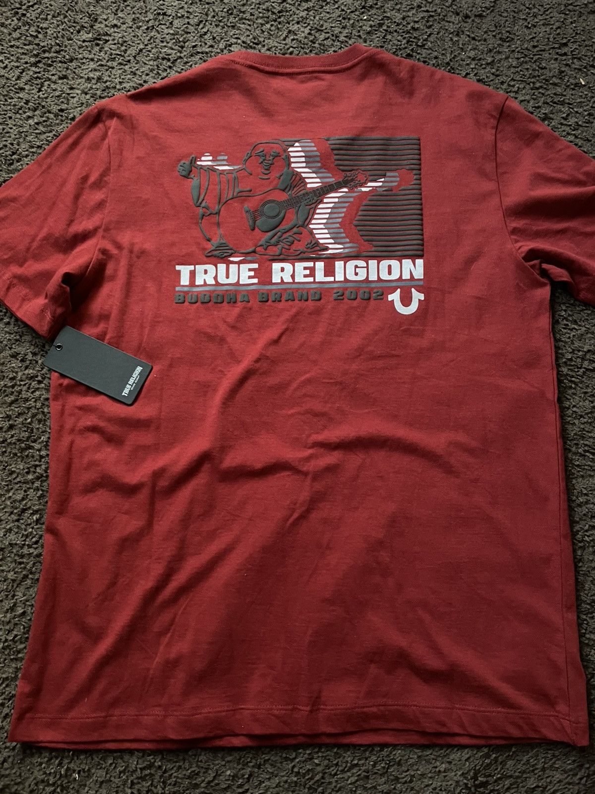 True Religion True Religion Red Men’s T-Shirt Size US XL / EU 56 / 4 - 2 Thumbnail