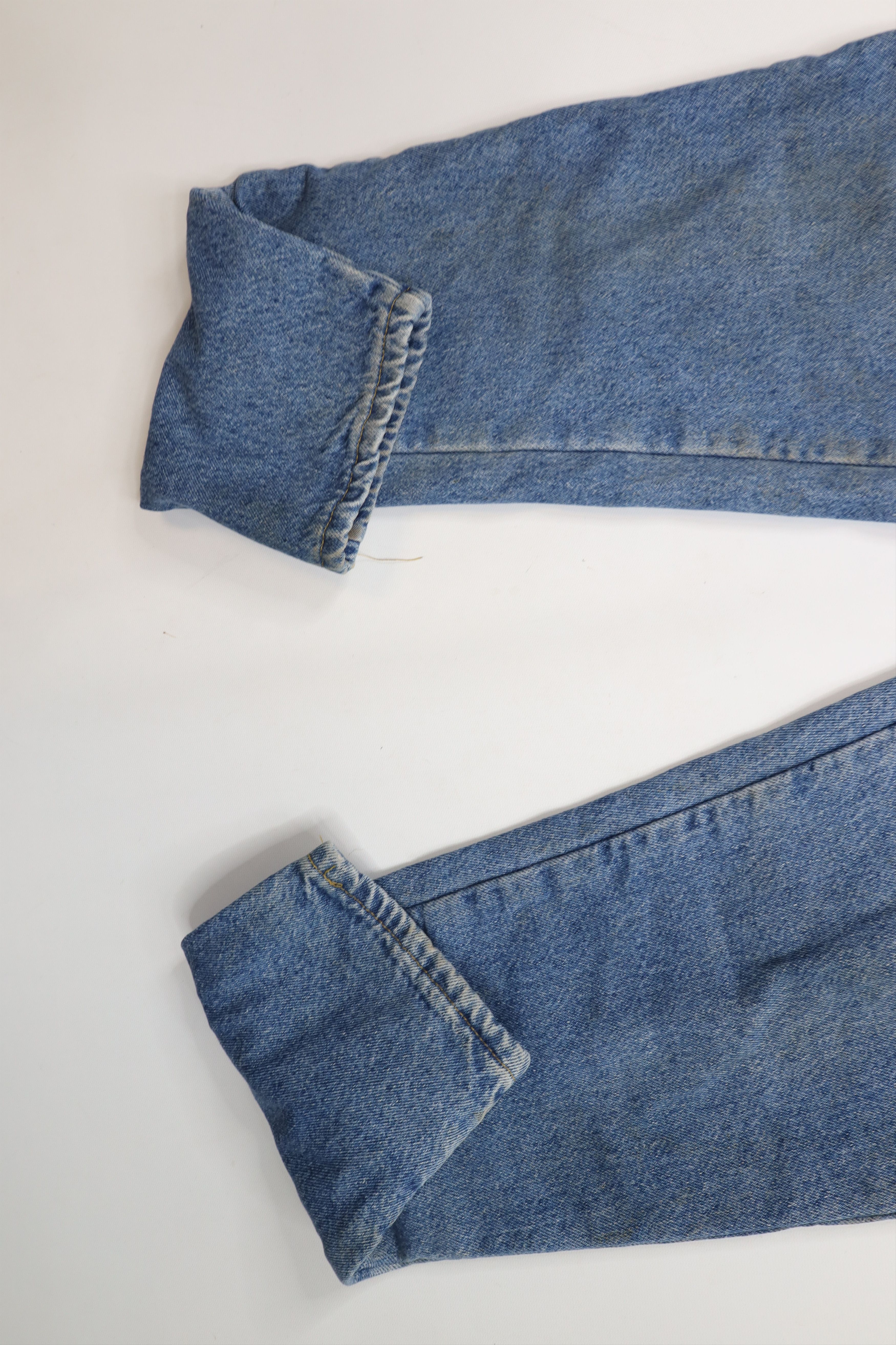 L.L. Bean × Vintage Vintage 90s LL Bean Flannel Lined Tapered Leg Denim Jeans Size 36" / US 14 / IT 50 - 6 Thumbnail
