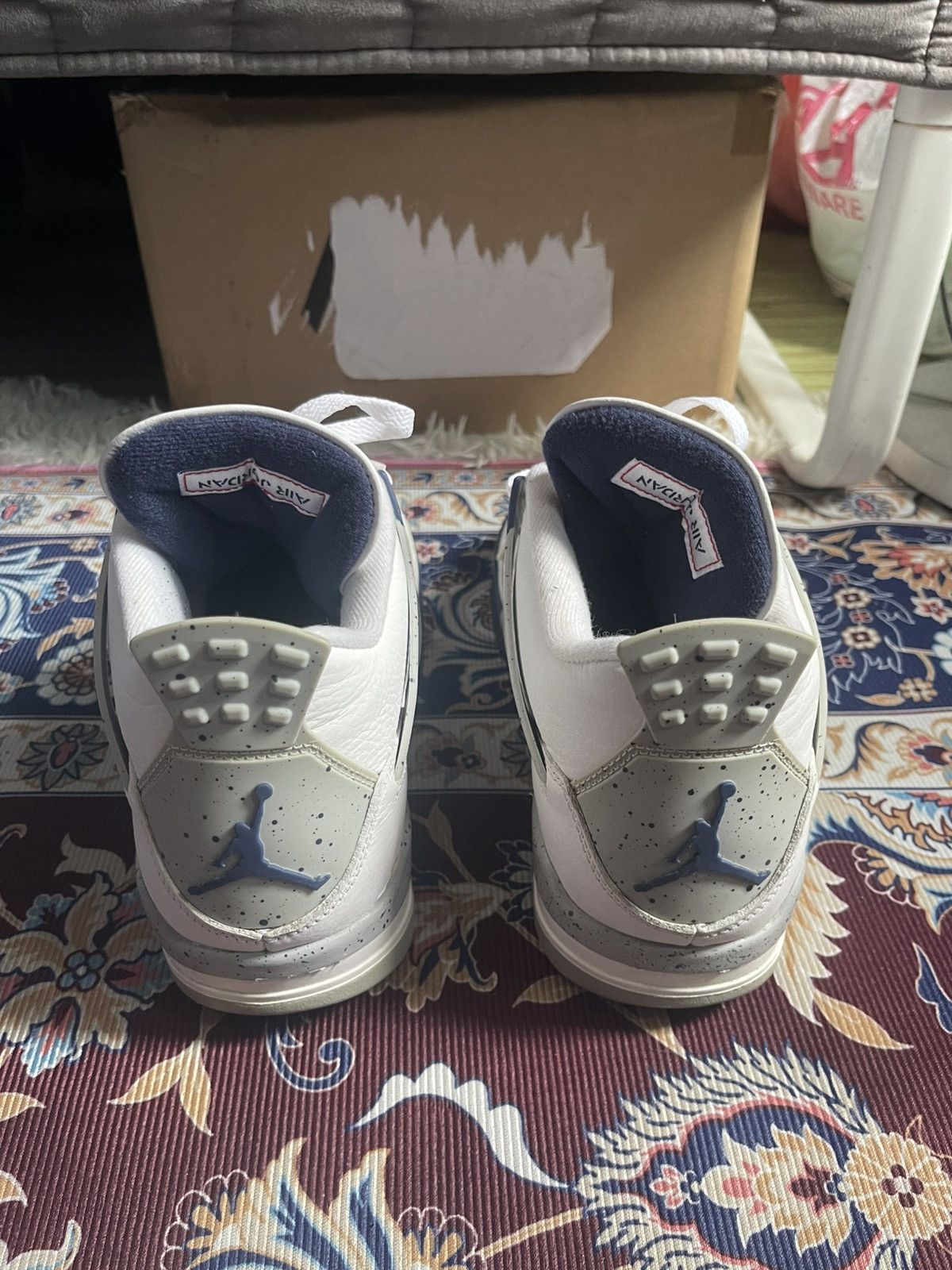 Jordan Brand Air jordan 4 retro midnight navy Size US 10.5 / EU 43-44 - 4 Thumbnail