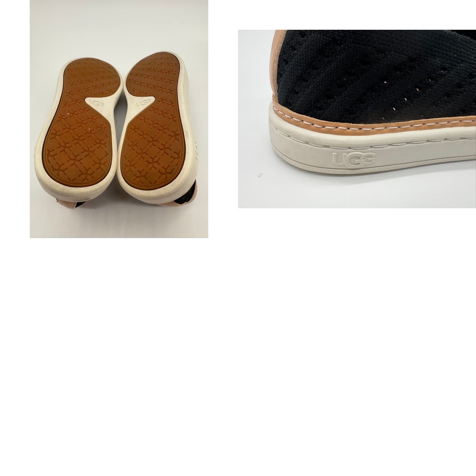 Ugg UGG Sammy Knit Chevron Sneakers Women's 5.5 Black Knit Chevron Flat Slip On Casual Shoes Size US 4 / IT 34 - 8 Thumbnail