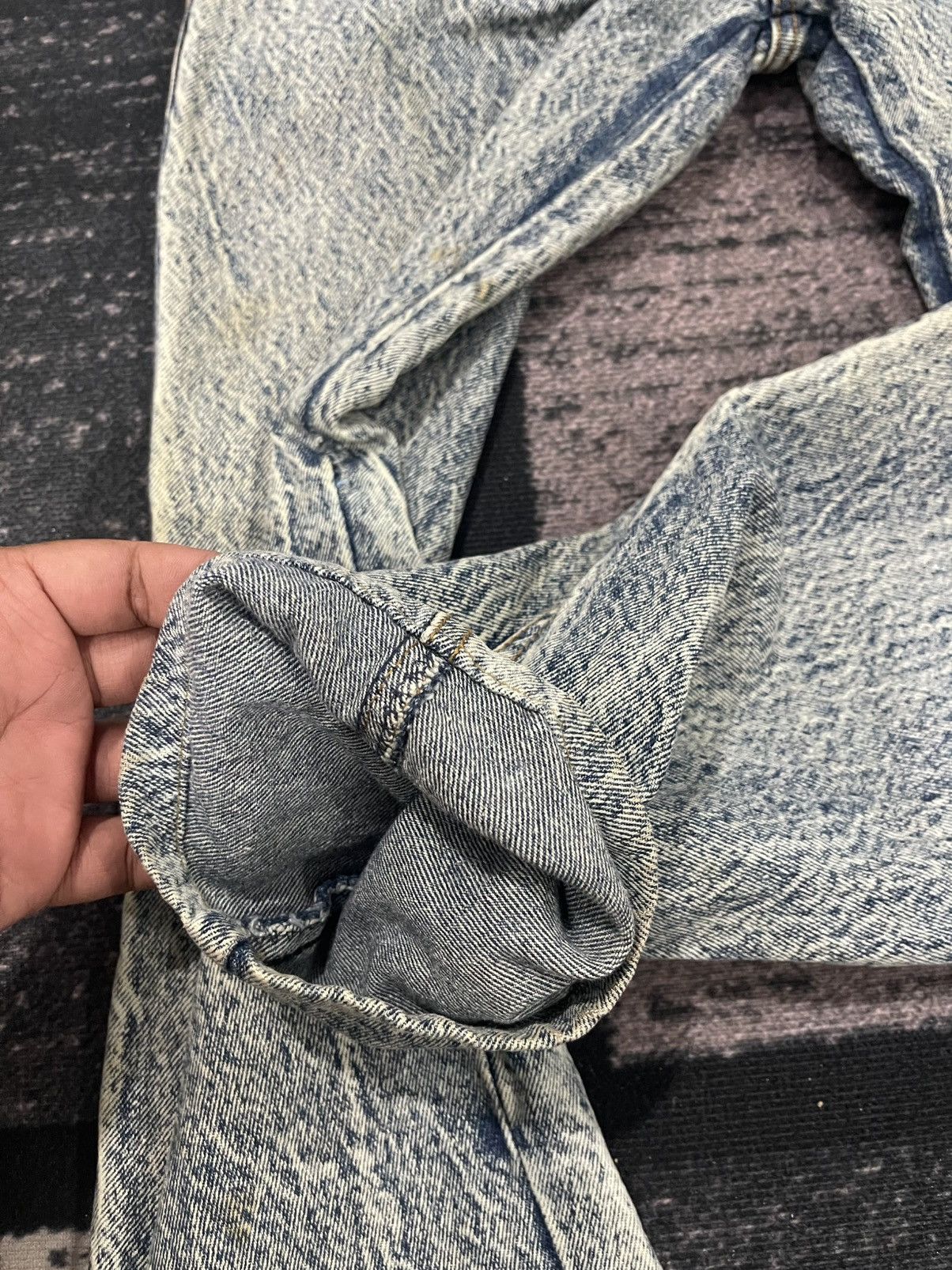 Kansai Yamamoto Vintage Kansai O2 Acid Wash Denim Jeans Size US 28 / EU 44 - 8 Thumbnail