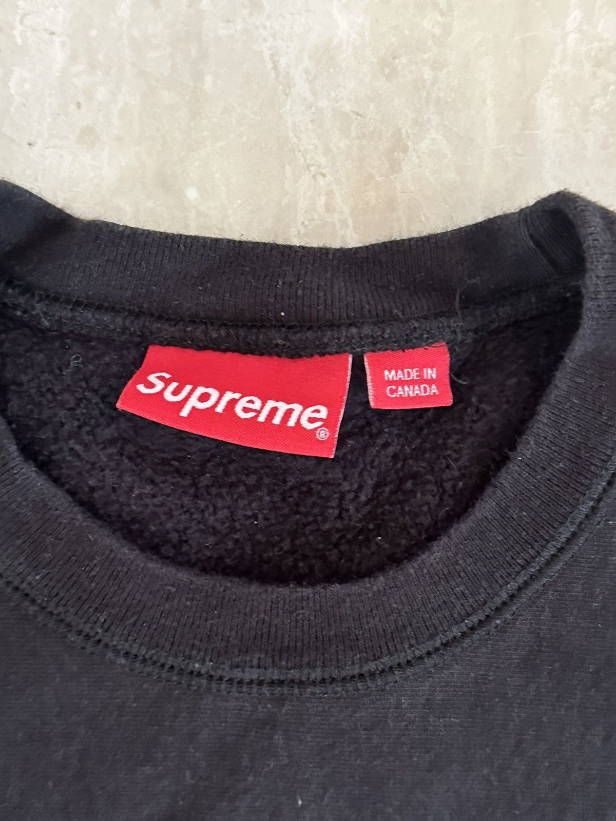 Supreme Supreme Black Box Logo Crewneck Size US M / EU 48-50 / 2 - 4 Thumbnail