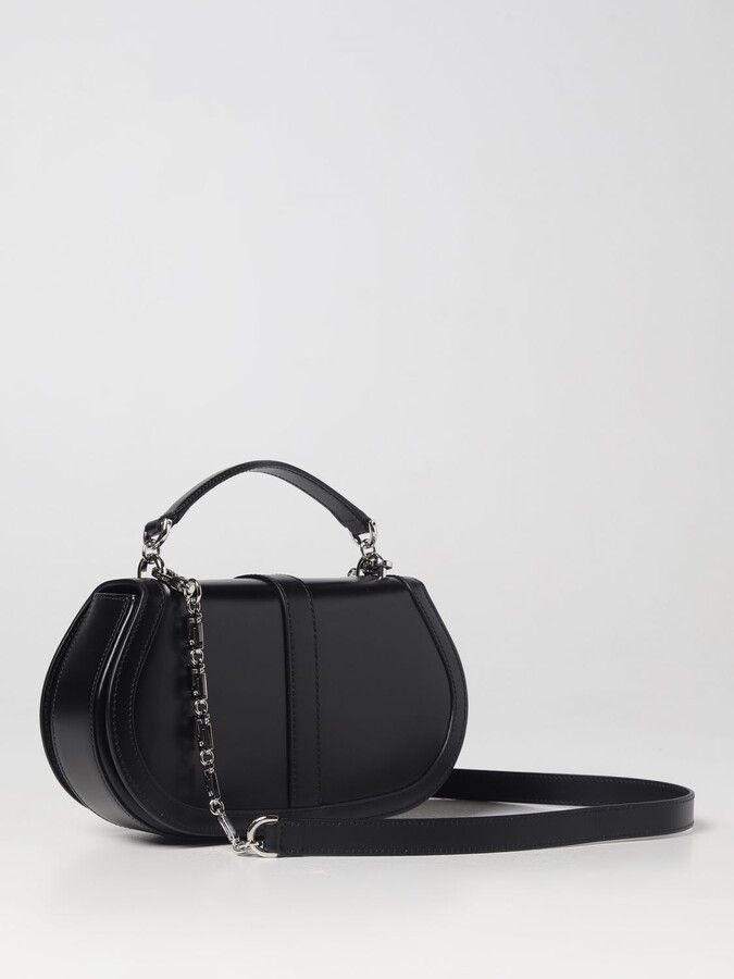 Versace o1mle0824 Size: OS / Goddess Leather Crossbody Bag in Black Size ONE SIZE - 2 Thumbnail