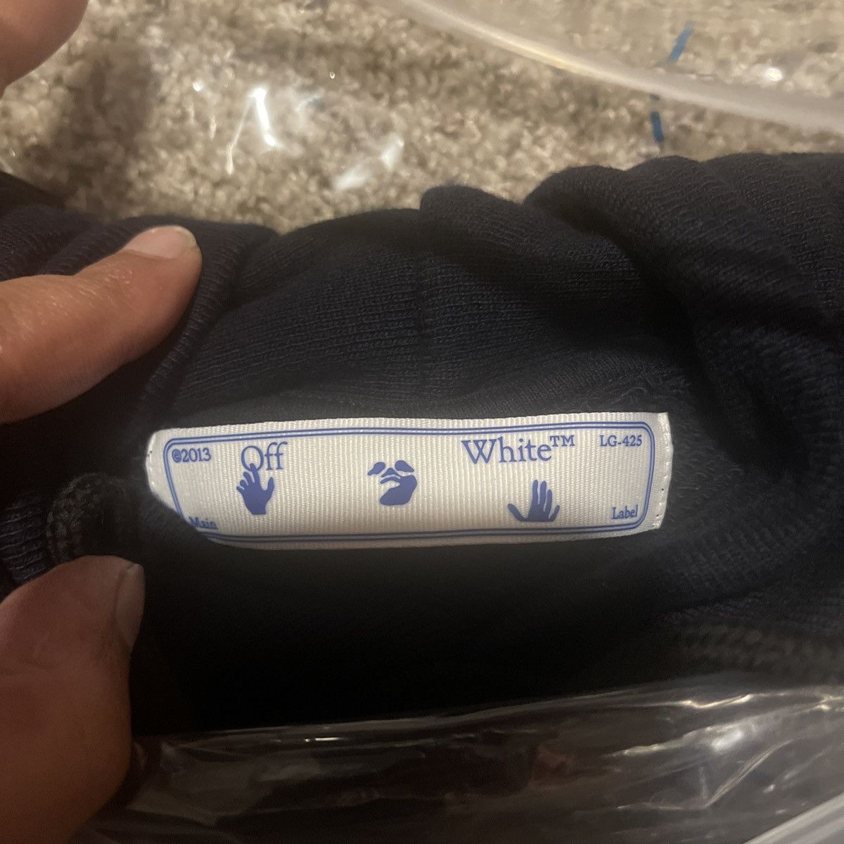 Off-White OFF WHITE “STAFF” Slim Hoodie Size US L / EU 52-54 / 3 - 6 Thumbnail