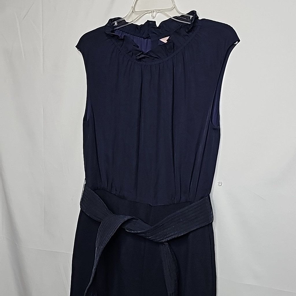 Rebecca Taylor Rebecca Taylor Tailored ruffle neckline wide leg romper 8 Size 30" / US 8 / IT 44 - 3 Thumbnail