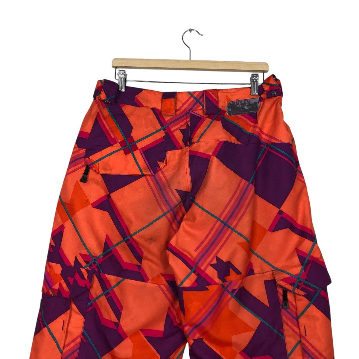 Oakley 🔥VINTAGE OVERSIZED PANTS CARGO CAMO OAKLEY ISSEY MIYAKE Size US 34 / EU 50 - 11 Thumbnail