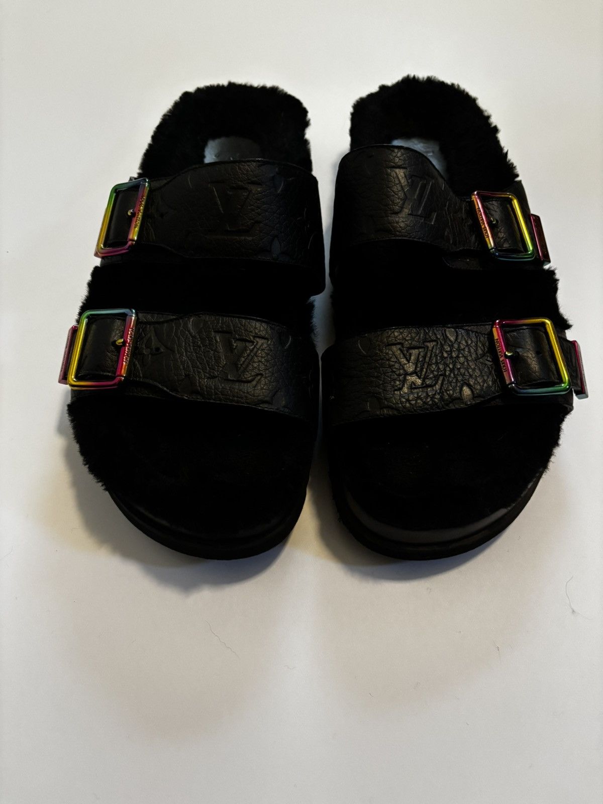 Louis Vuitton Louis Vuitton Mirabeau Line Flat Sandals Size US 10.5 / EU 43-44 - 1 Thumbnail