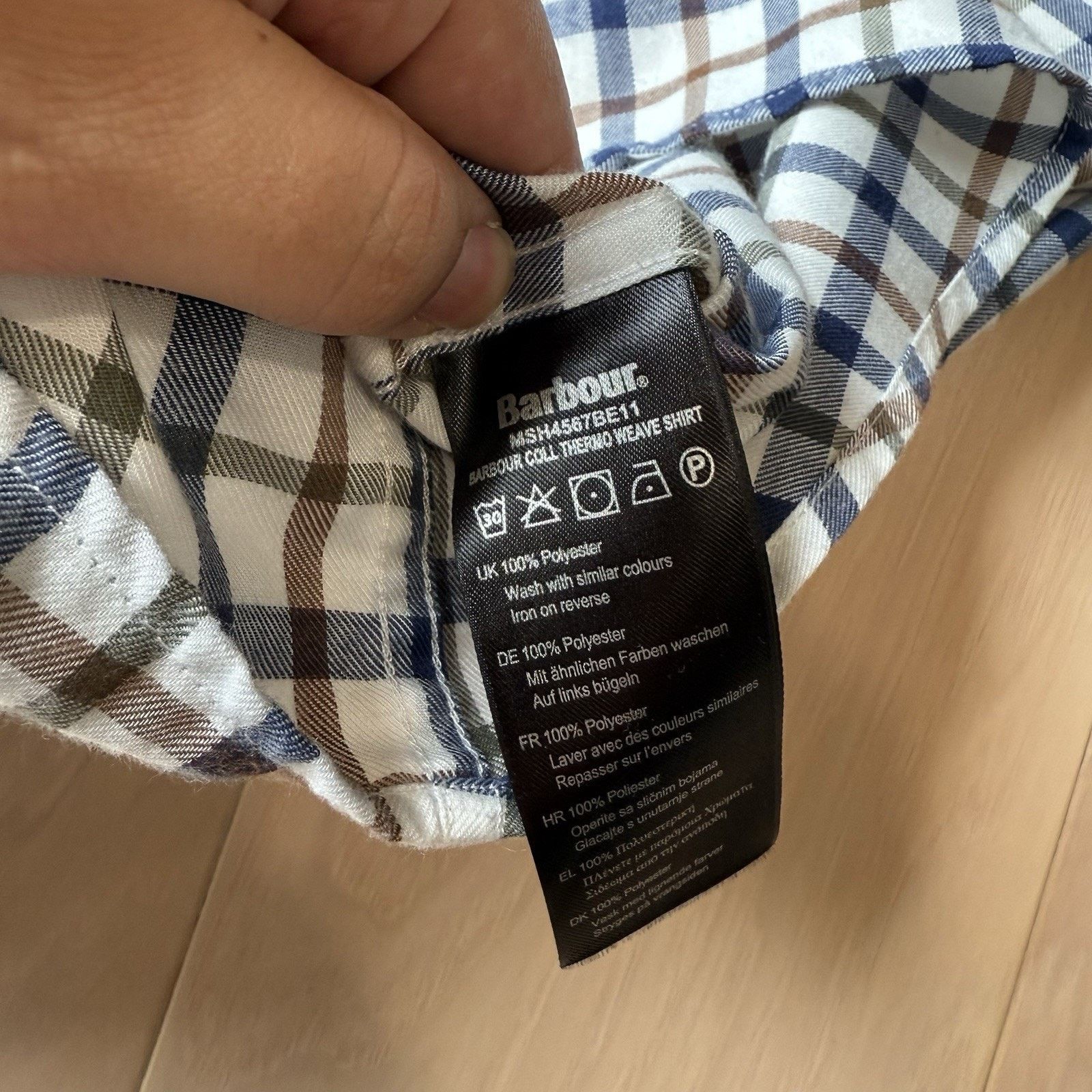 Barbour Barbour Shirt Medium Multicolor Striped Casual Button Up Size US M / EU 48-50 / 2 - 6 Thumbnail