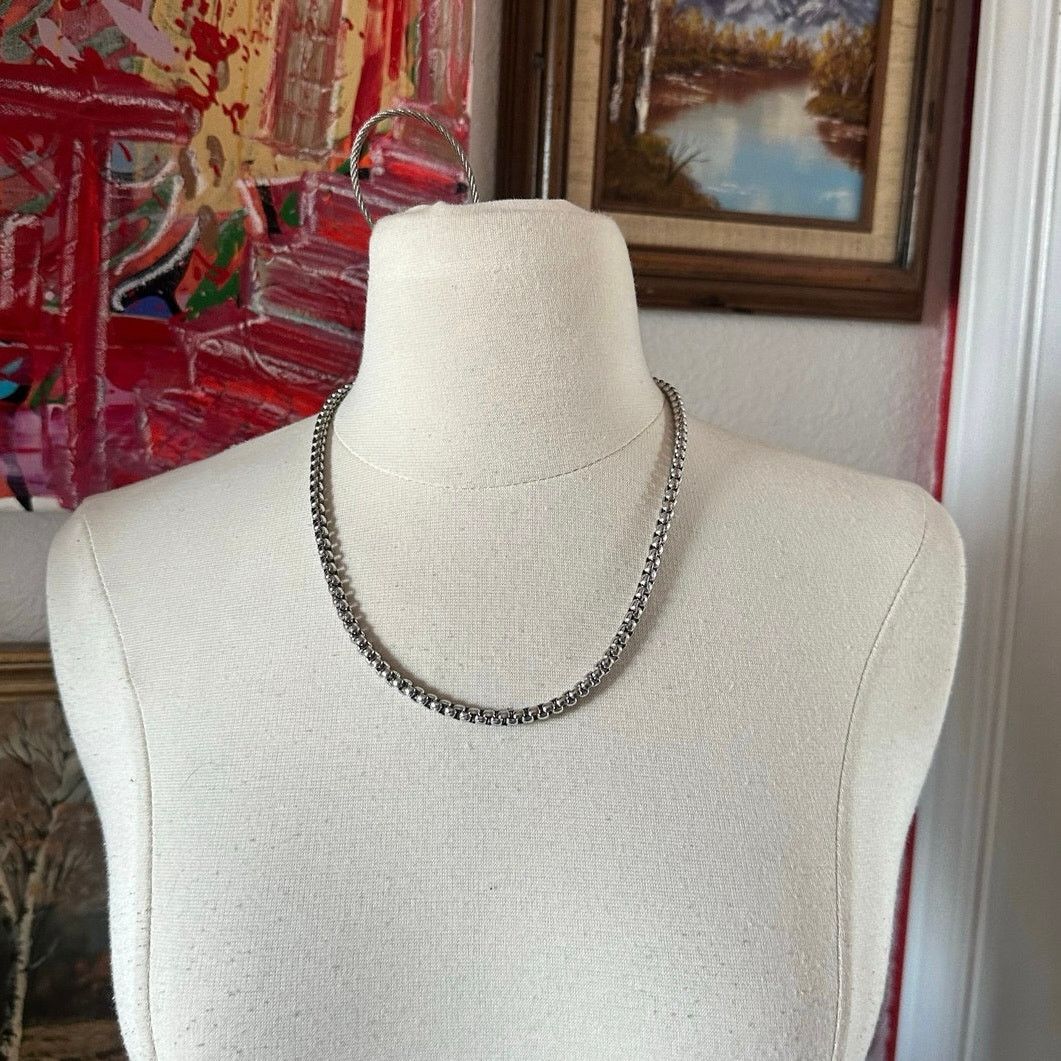 Other silver thick chain necklace Size ONE SIZE - 1 Thumbnail